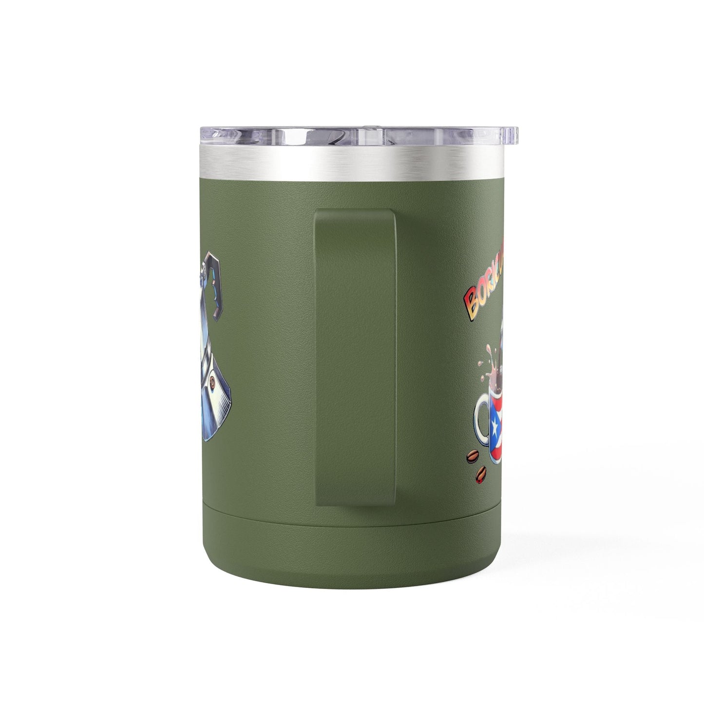 Puerto Rican Coffee Mug Tumbler, 15oz | Great Gift for Coffee Lovers, Unique Kitchen Decor, Perfect for Birthdays & Holidays - Metamorphosis Creations