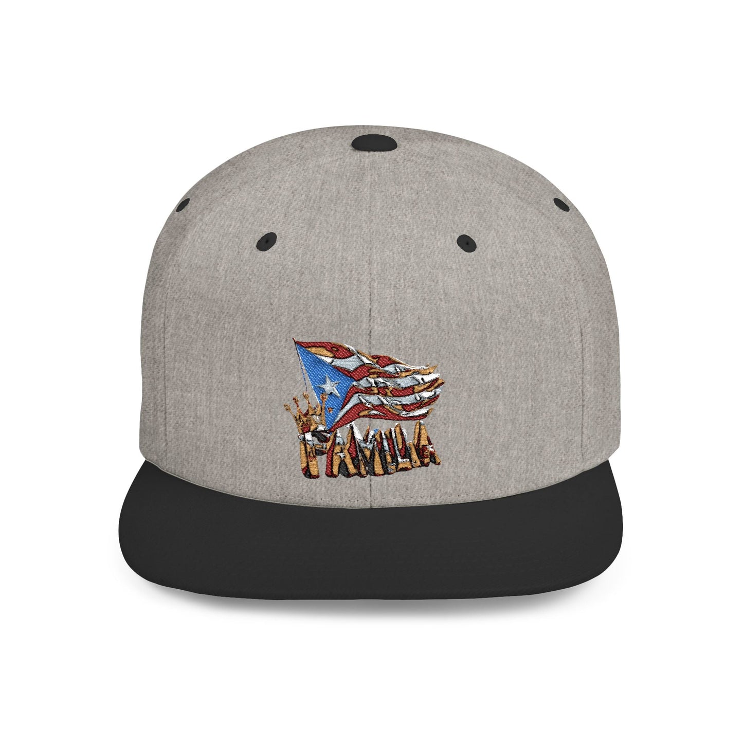 Puerto Rican Flag Snapback Hat | Casual Style Cap for Beach, Festivals, and Everyday Wear | Unisex Adjustable Hat - Metamorphosis Creations