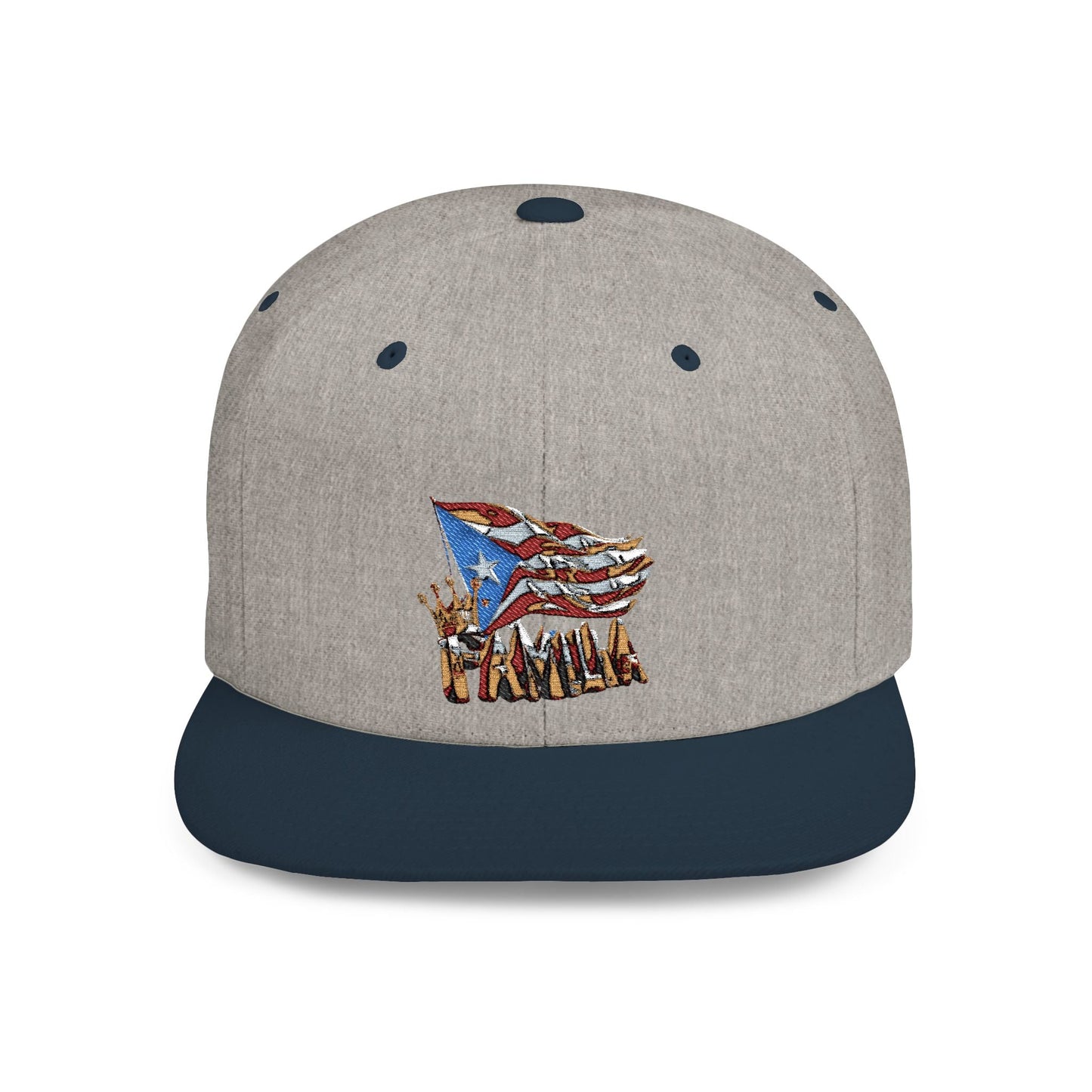 Puerto Rican Flag Snapback Hat | Casual Style Cap for Beach, Festivals, and Everyday Wear | Unisex Adjustable Hat - Metamorphosis Creations