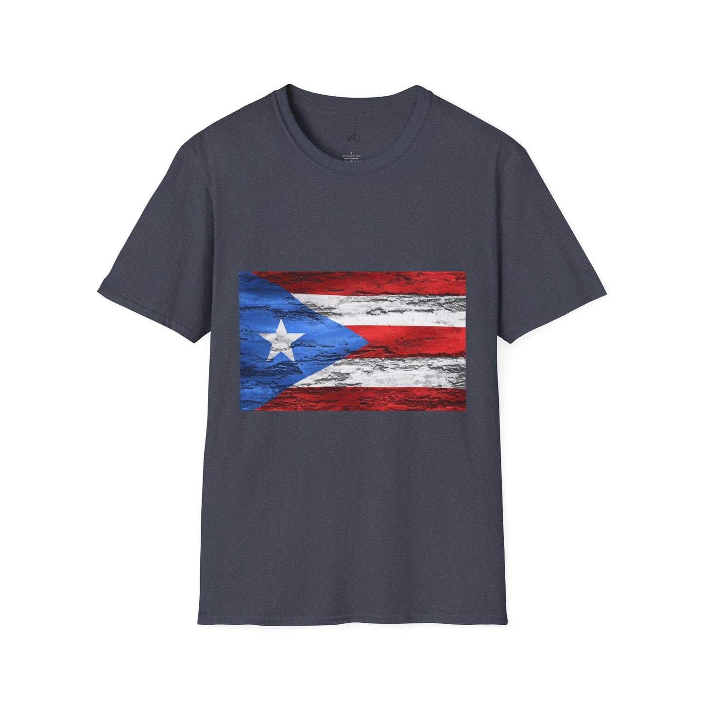 Puerto Rican Flag T-Shirt | Unisex Softstyle Tee | Perfect for Festivals, Patriotic Celebrations, Summer Wear, Gift Ideas, Casual Outfits - Metamorphosis Creations