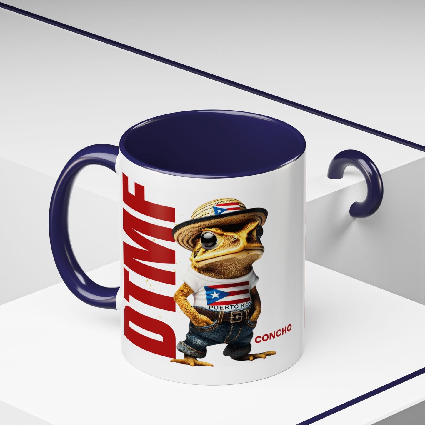 Puerto Rican Heritage Mugs with Unique Designs Accent Coffee Mug (11, 15oz) - Metamorphosis Creations