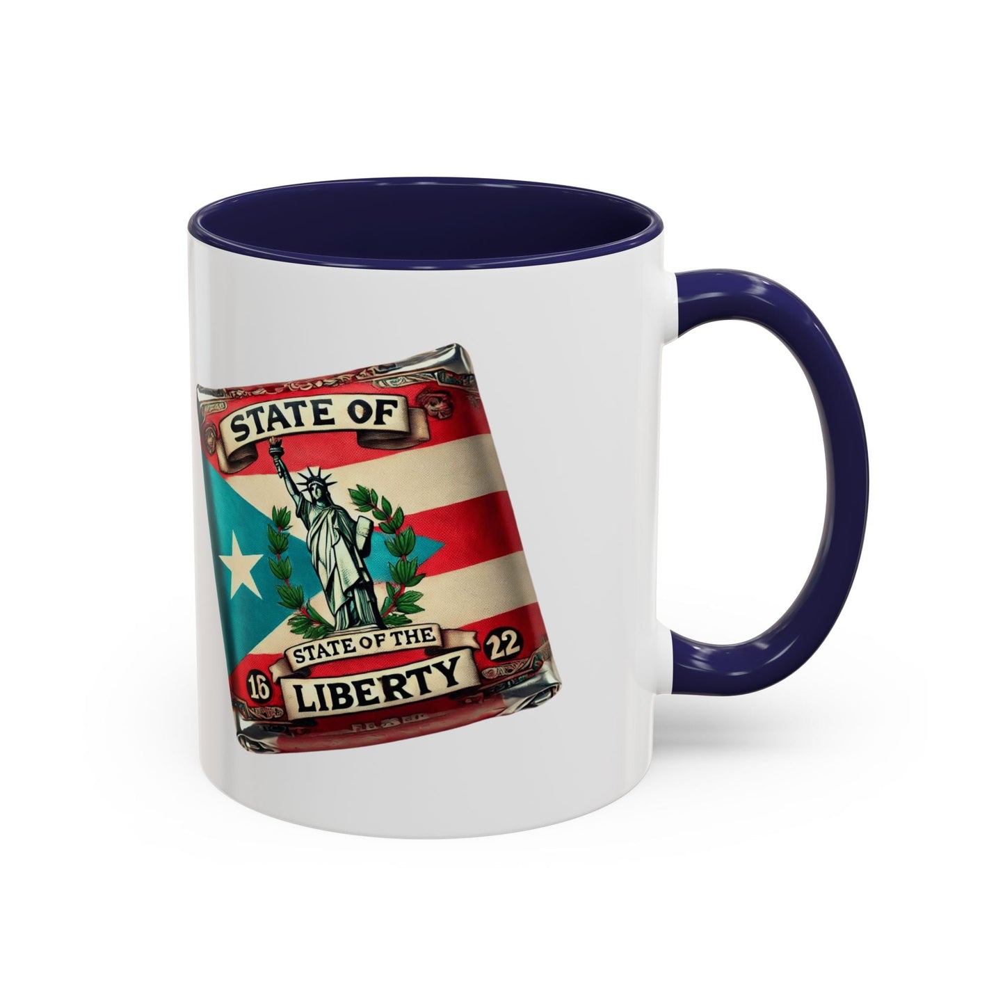 Puerto Rican Heritage Mugs with Unique Designs Accent Coffee Mug (11, 15oz) - Metamorphosis Creations