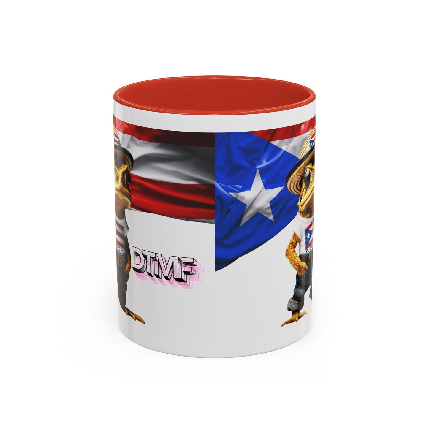 Puerto Rican Heritage Mugs with Unique Designs Accent Coffee Mug (11, 15oz) - Metamorphosis Creations
