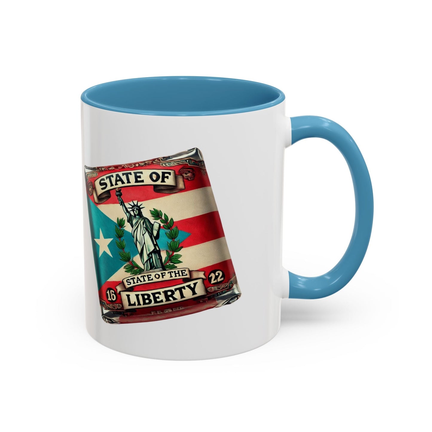 Puerto Rican Heritage Mugs with Unique Designs Accent Coffee Mug (11, 15oz) - Metamorphosis Creations
