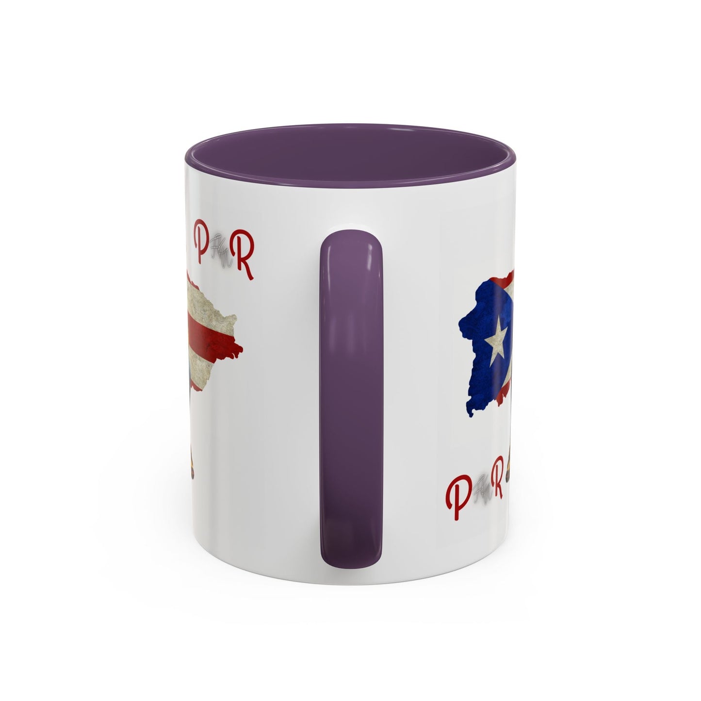 Puerto Rican Heritage Mugs with Unique Designs" Accent Coffee Mug (11, 15oz) - Metamorphosis Creations