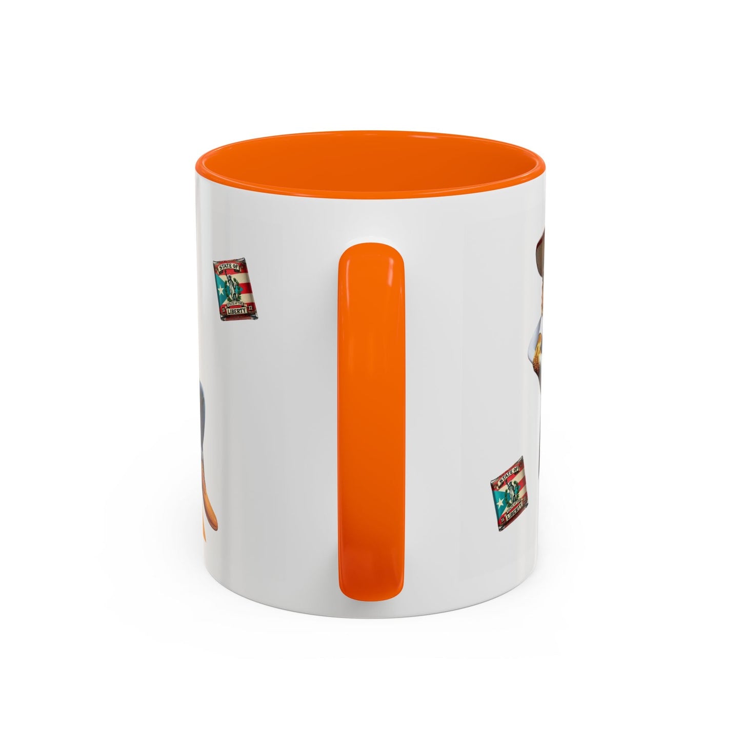 Puerto Rican Heritage Mugs with Unique Designs" Accent Coffee Mug (11, 15oz) - Metamorphosis Creations