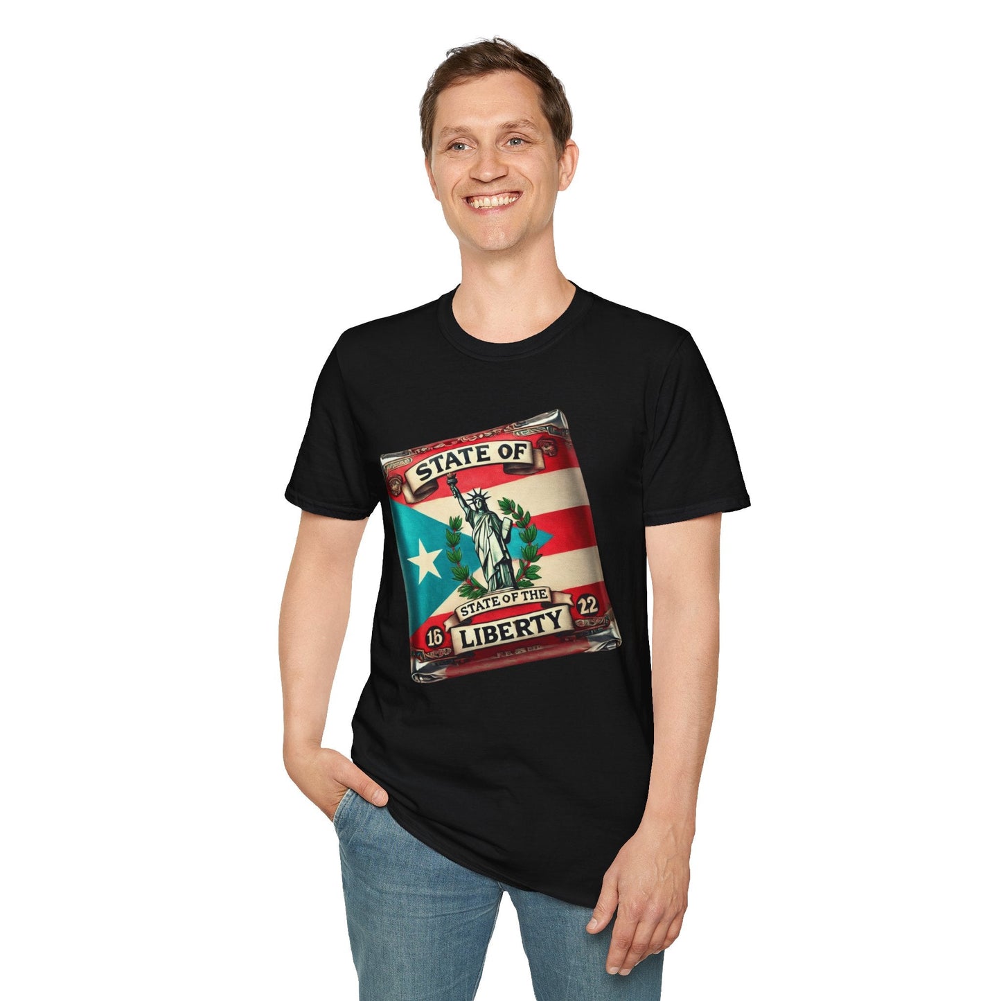 Puerto Rican Heritage Shirt Gift for Patriots, National Holiday Apparel, USA Pride Shirt - Metamorphosis Creations