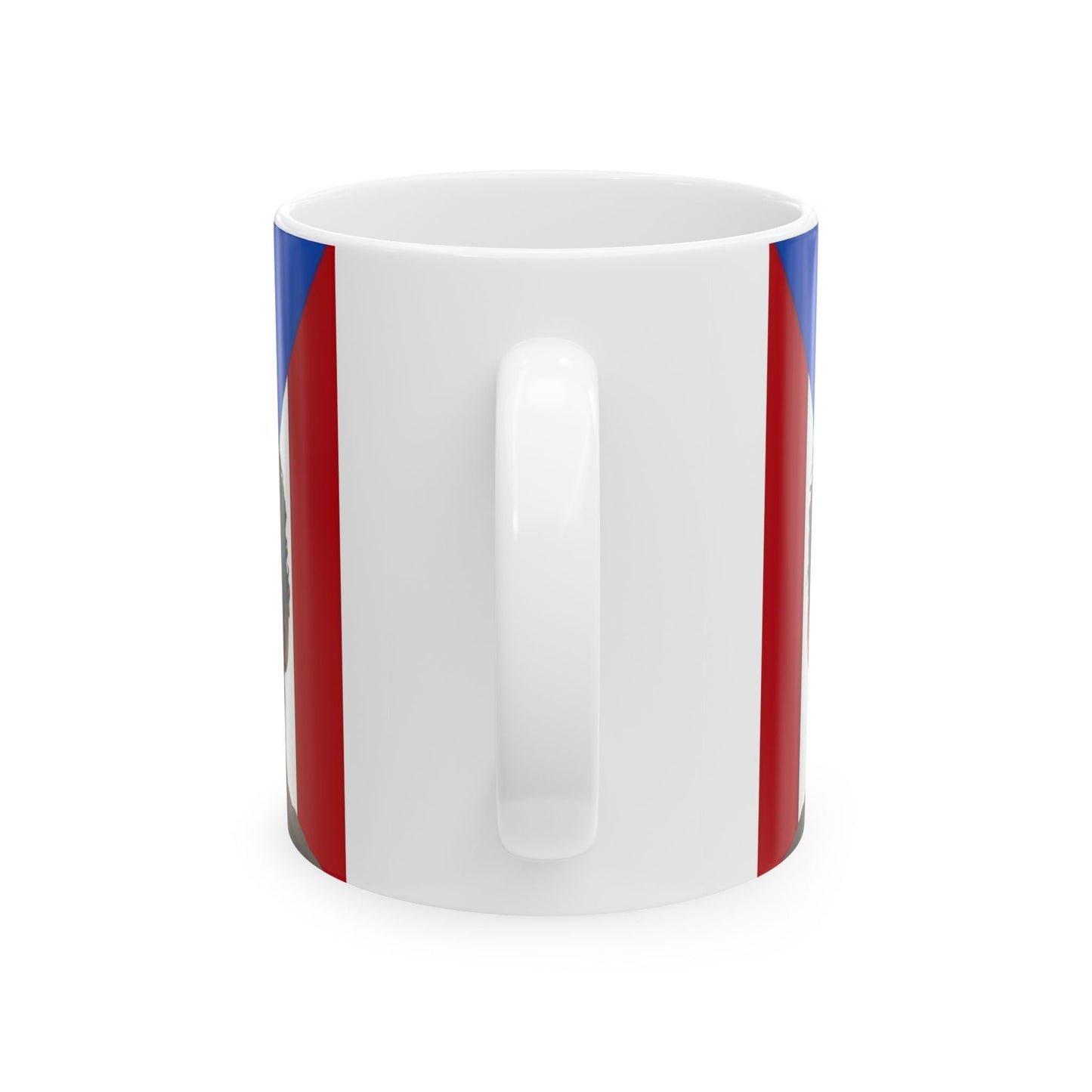 Puerto Rican Pride Ceramic Mug, Unique Gift for Coffee Lovers, 11oz & 15oz Sizes, Perfect for Holidays and Celebrations - Metamorphosis Creations