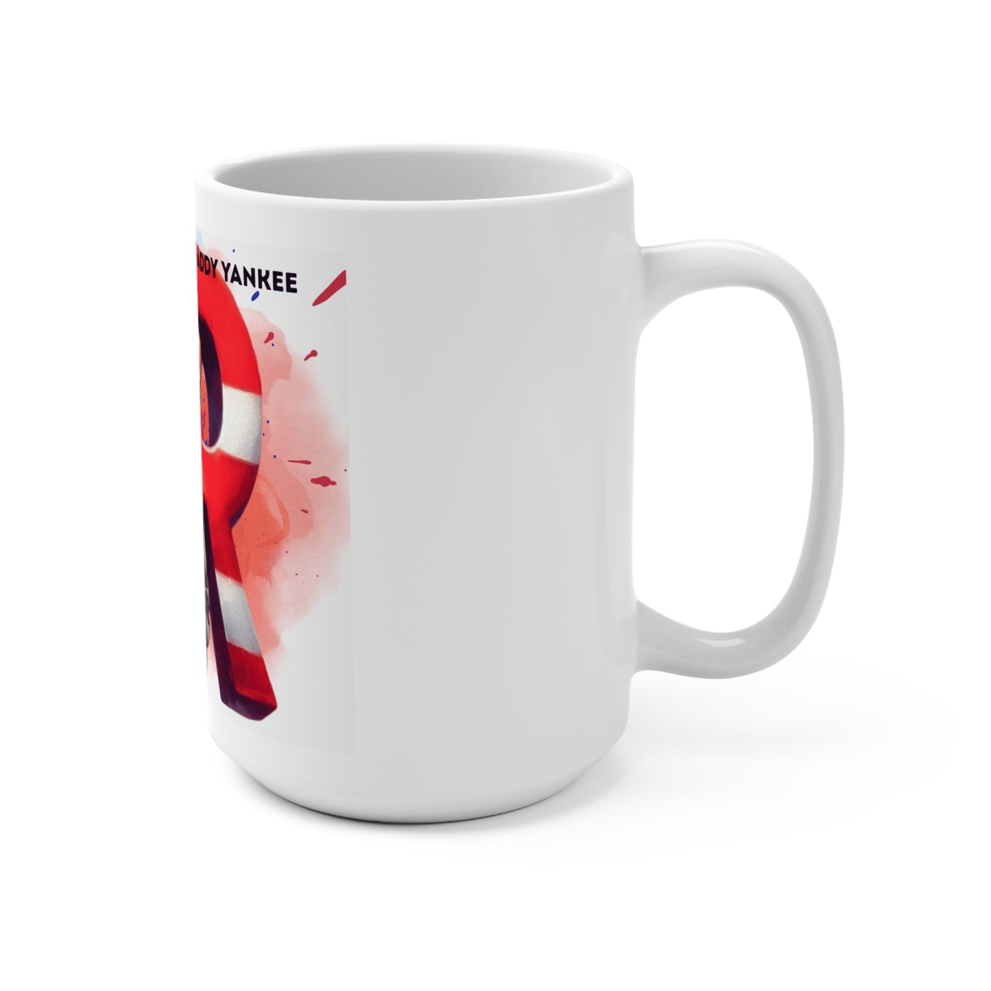 Puerto Rican Pride Mug, Daddy Yankee Inspired Coffee Cup, 15oz Mug, Perfect for Gifts, Cultural Celebration, Music Lover - Metamorphosis Creations