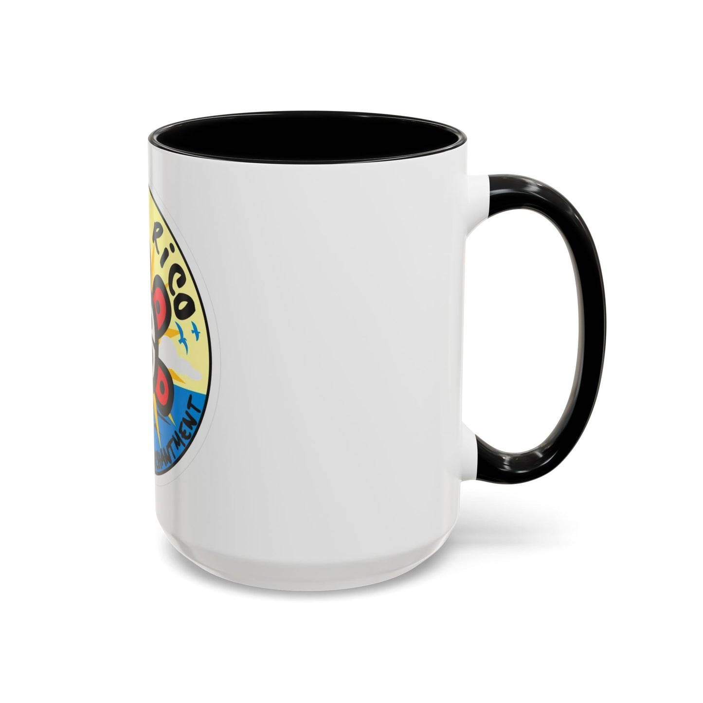Puerto Rico Accent Coffee Mug - Island of Enchantment, Travel Souvenir, Gift for Coffee Lovers, Car Enthusiasts, Beach Decor - Metamorphosis Creations