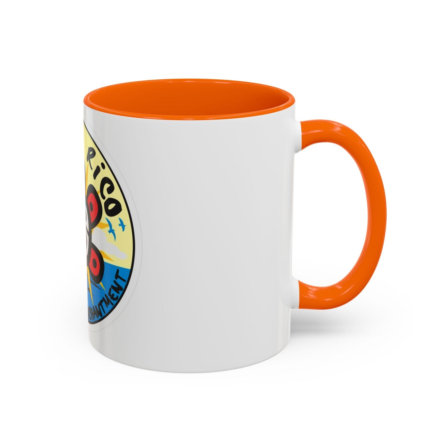 Puerto Rico Accent Coffee Mug - Island of Enchantment, Travel Souvenir, Gift for Coffee Lovers, Car Enthusiasts, Beach Decor - Metamorphosis Creations