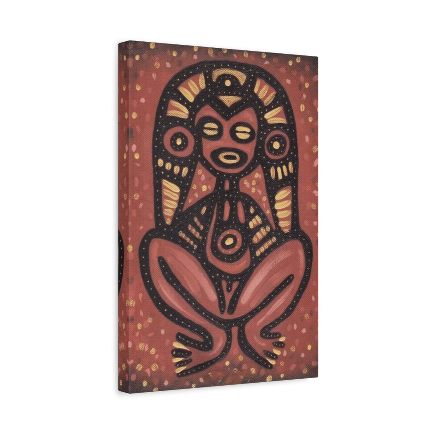PUERTO RICO Culture Indians Inspired Print, Modern Tribal Artwork - Metamorphosis Creations