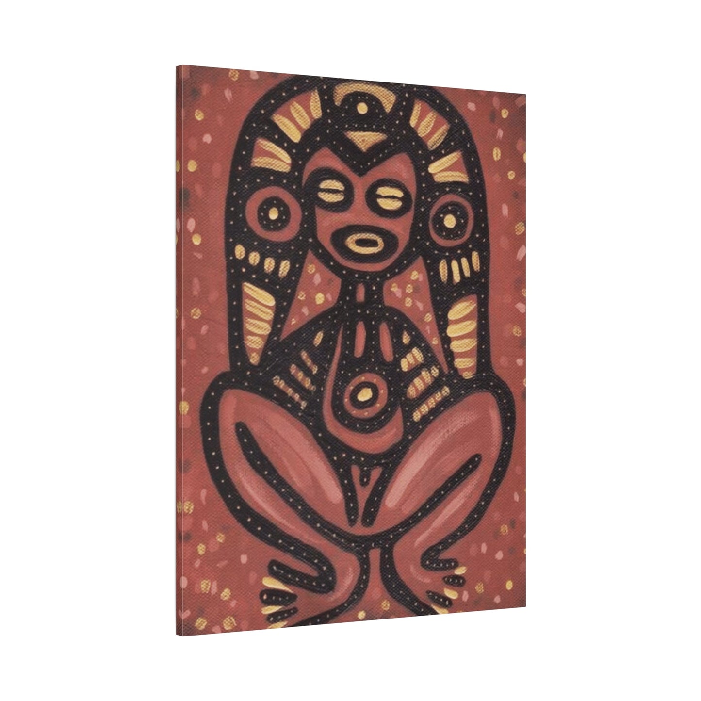 PUERTO RICO Culture Indians Inspired Print, Modern Tribal Artwork - Metamorphosis Creations