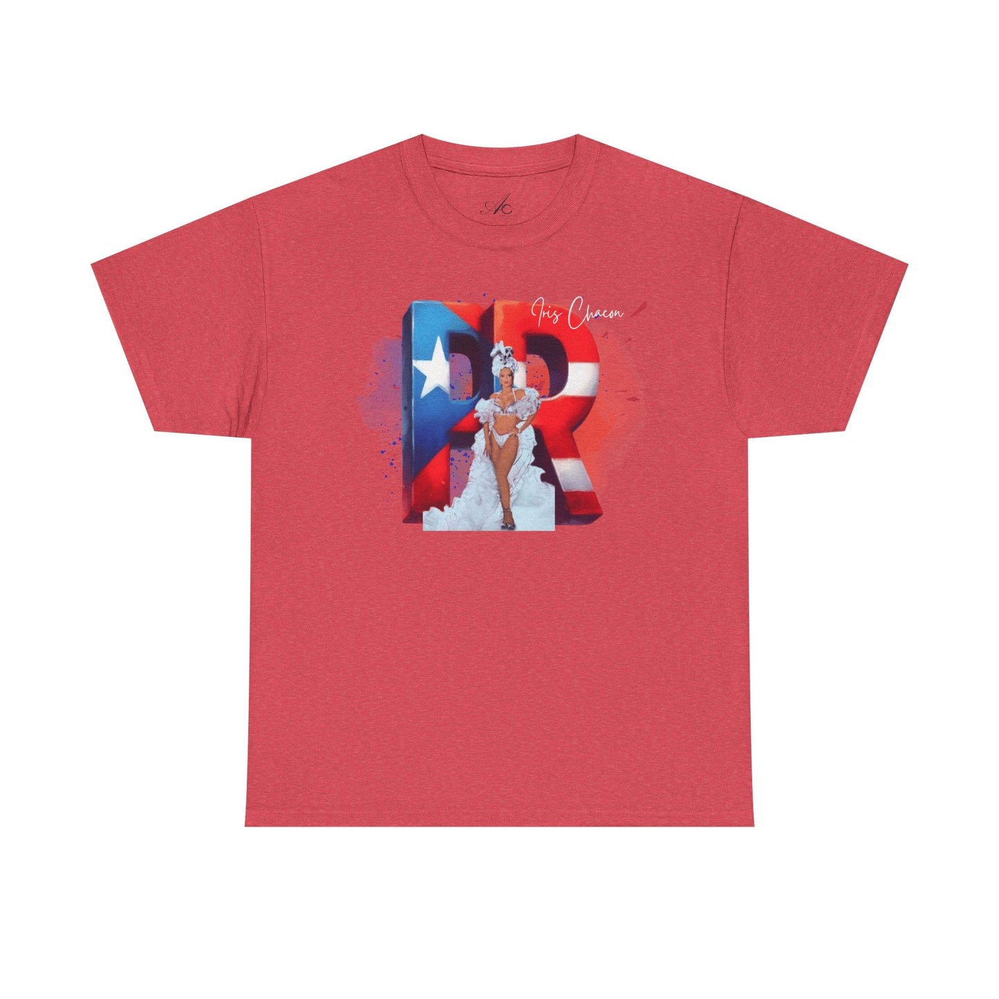Puerto Rico Iris Chacon Pride T-Shirt, Unisex Cotton Tee for Celebrations, Casual Wear, Gift for Him/Her, Fourth of July, Cultural Events - Metamorphosis Creations