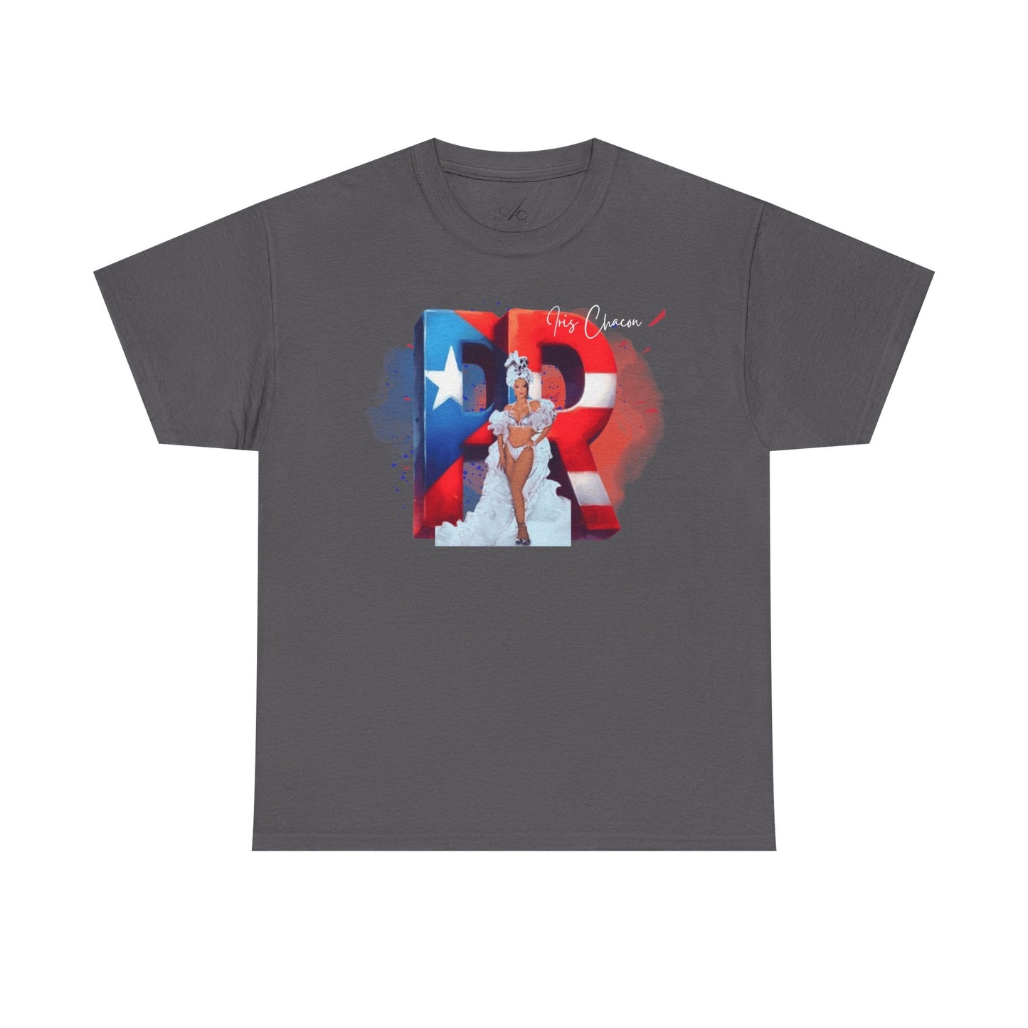 Puerto Rico Iris Chacon Pride T-Shirt, Unisex Cotton Tee for Celebrations, Casual Wear, Gift for Him/Her, Fourth of July, Cultural Events - Metamorphosis Creations