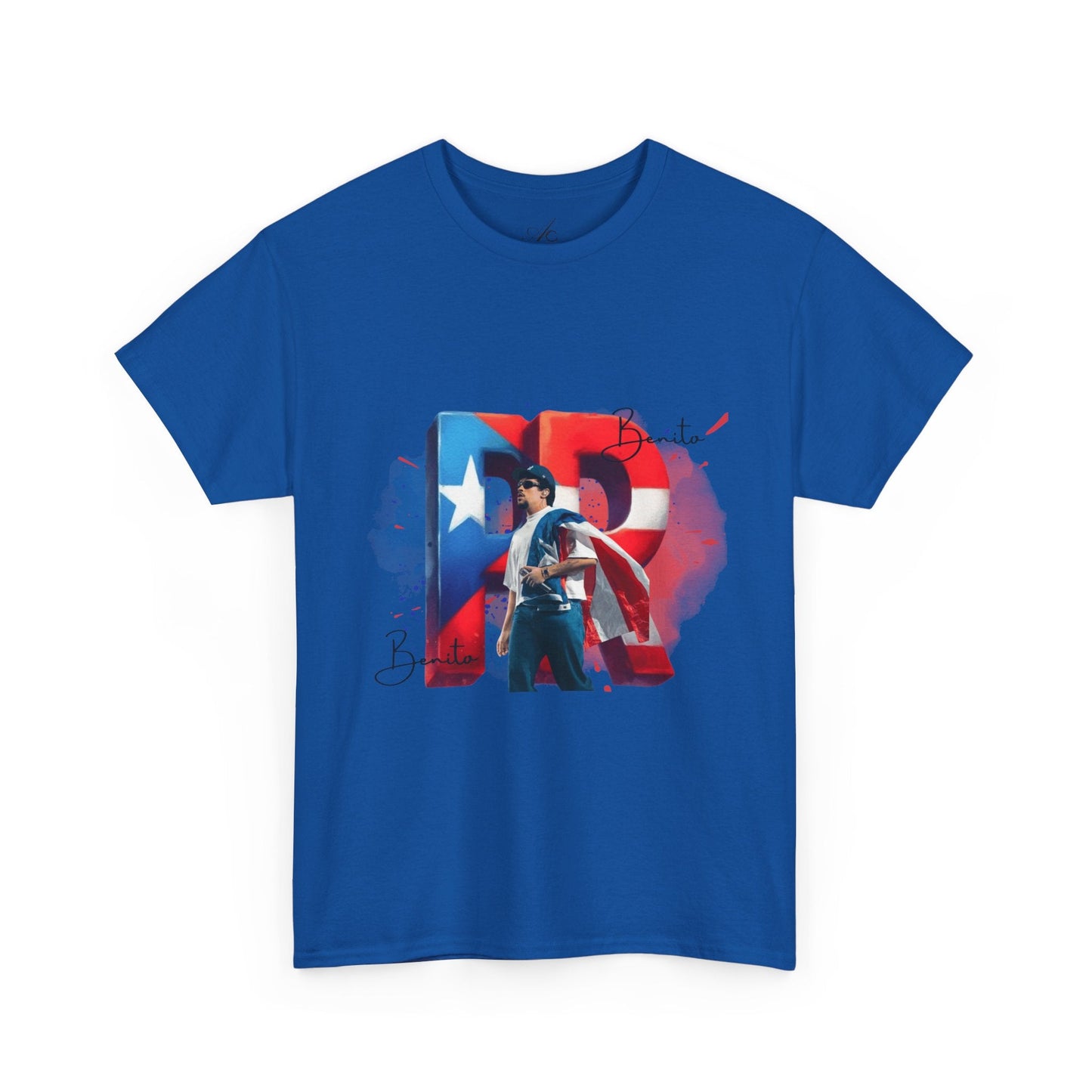 Puerto Rico Pride Collection Benito Pride Unisex Heavy Cotton Tee, Casual Wear, Gift Idea, Independence Day, Festival Outfit, Everyday Comfort - Metamorphosis Creations