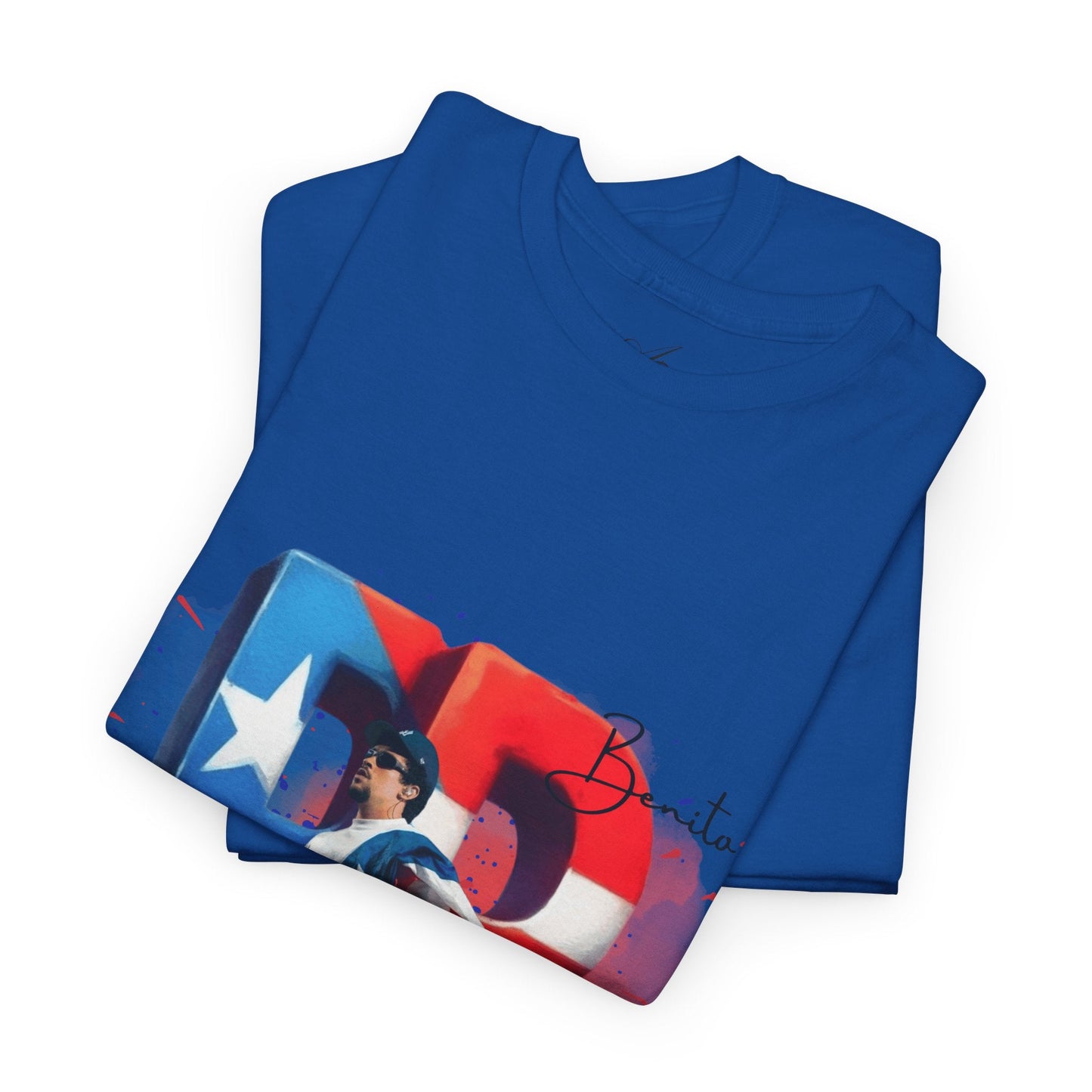 Puerto Rico Pride Collection Benito Pride Unisex Heavy Cotton Tee, Casual Wear, Gift Idea, Independence Day, Festival Outfit, Everyday Comfort - Metamorphosis Creations