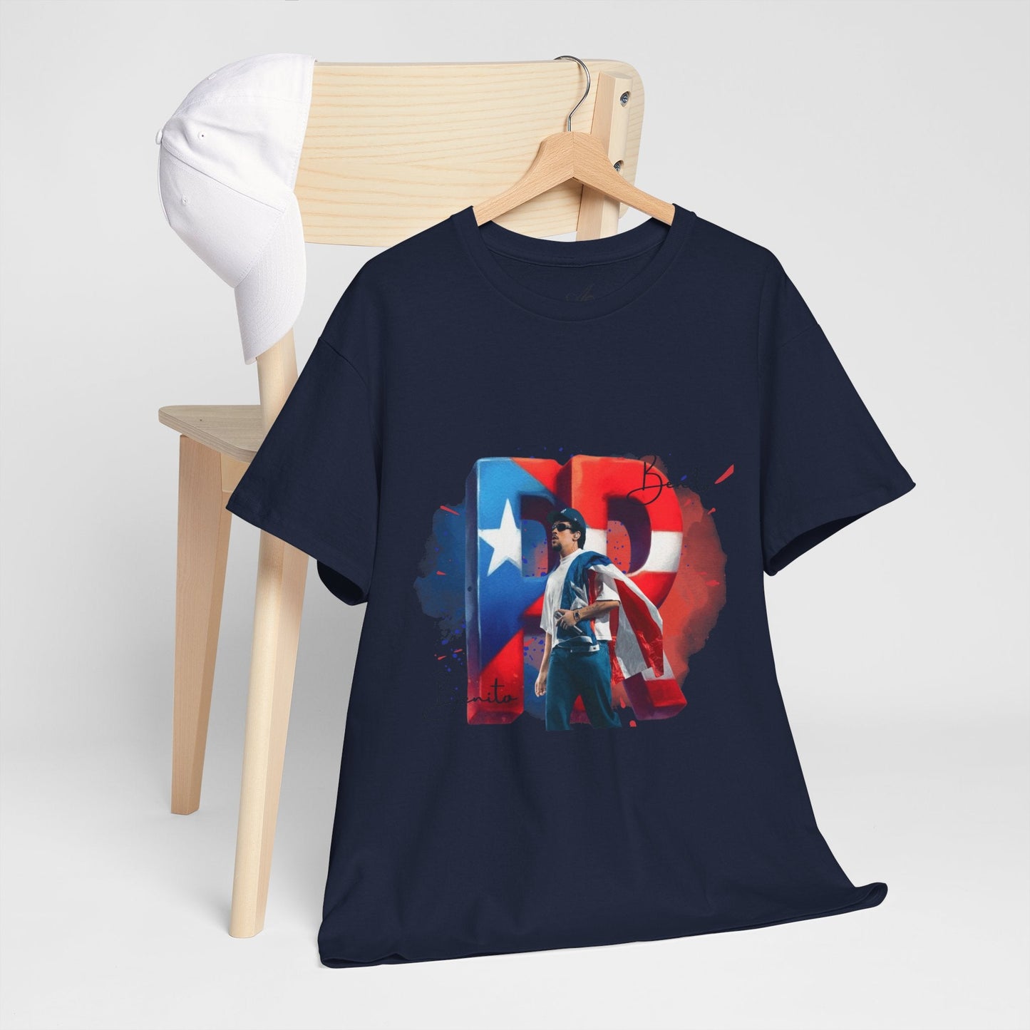 Puerto Rico Pride Collection Benito Pride Unisex Heavy Cotton Tee, Casual Wear, Gift Idea, Independence Day, Festival Outfit, Everyday Comfort - Metamorphosis Creations