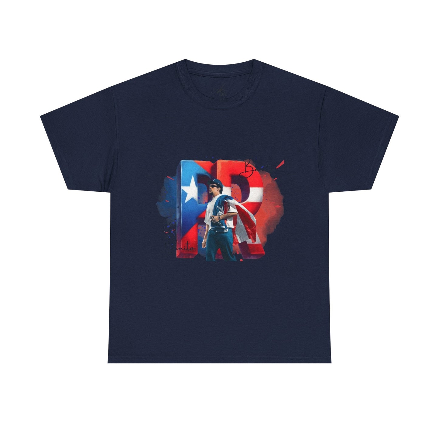 Puerto Rico Pride Collection Benito Pride Unisex Heavy Cotton Tee, Casual Wear, Gift Idea, Independence Day, Festival Outfit, Everyday Comfort - Metamorphosis Creations