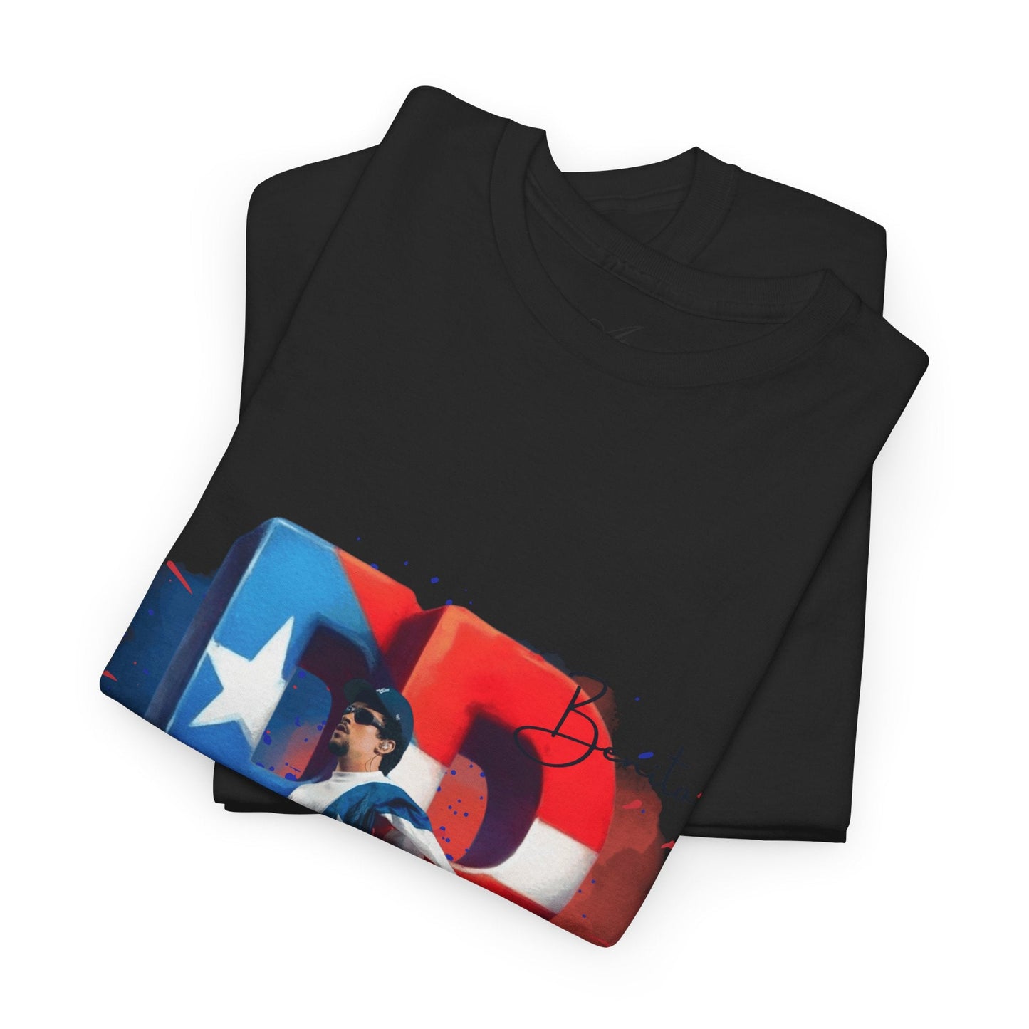 Puerto Rico Pride Collection Benito Pride Unisex Heavy Cotton Tee, Casual Wear, Gift Idea, Independence Day, Festival Outfit, Everyday Comfort - Metamorphosis Creations