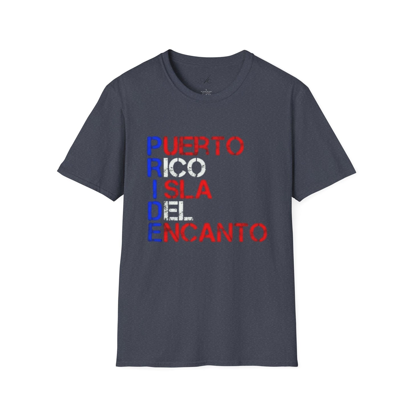 Puerto Rico Pride Tee – LGBTQ+ Unisex Softstyle Shirt for Festivals & Heritage Celebrations - Metamorphosis Creations
