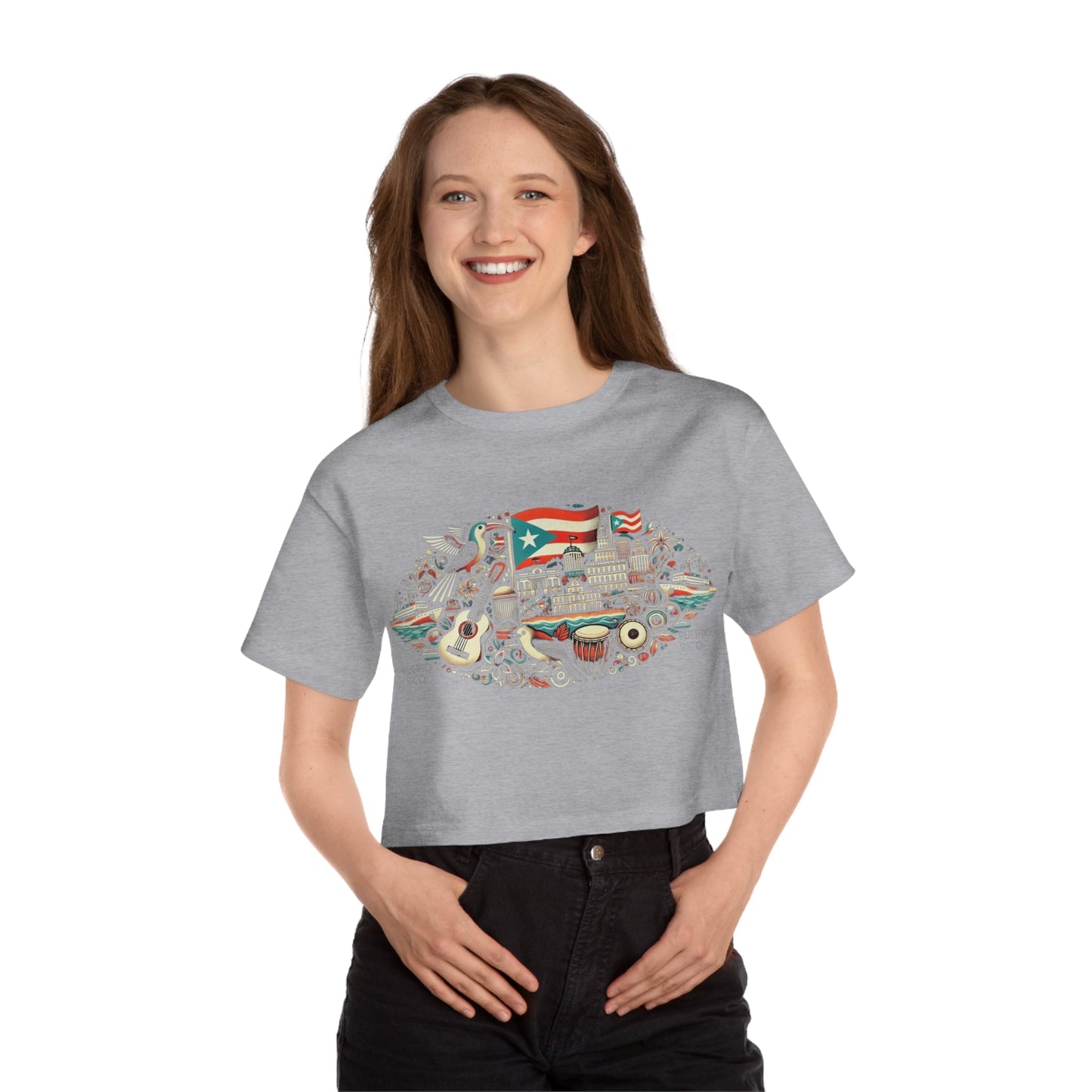 Puerto Rico Shirt, Casual Summer Top, Gift for Culture Lovers, Trendy Graphic Tee - Metamorphosis Creations