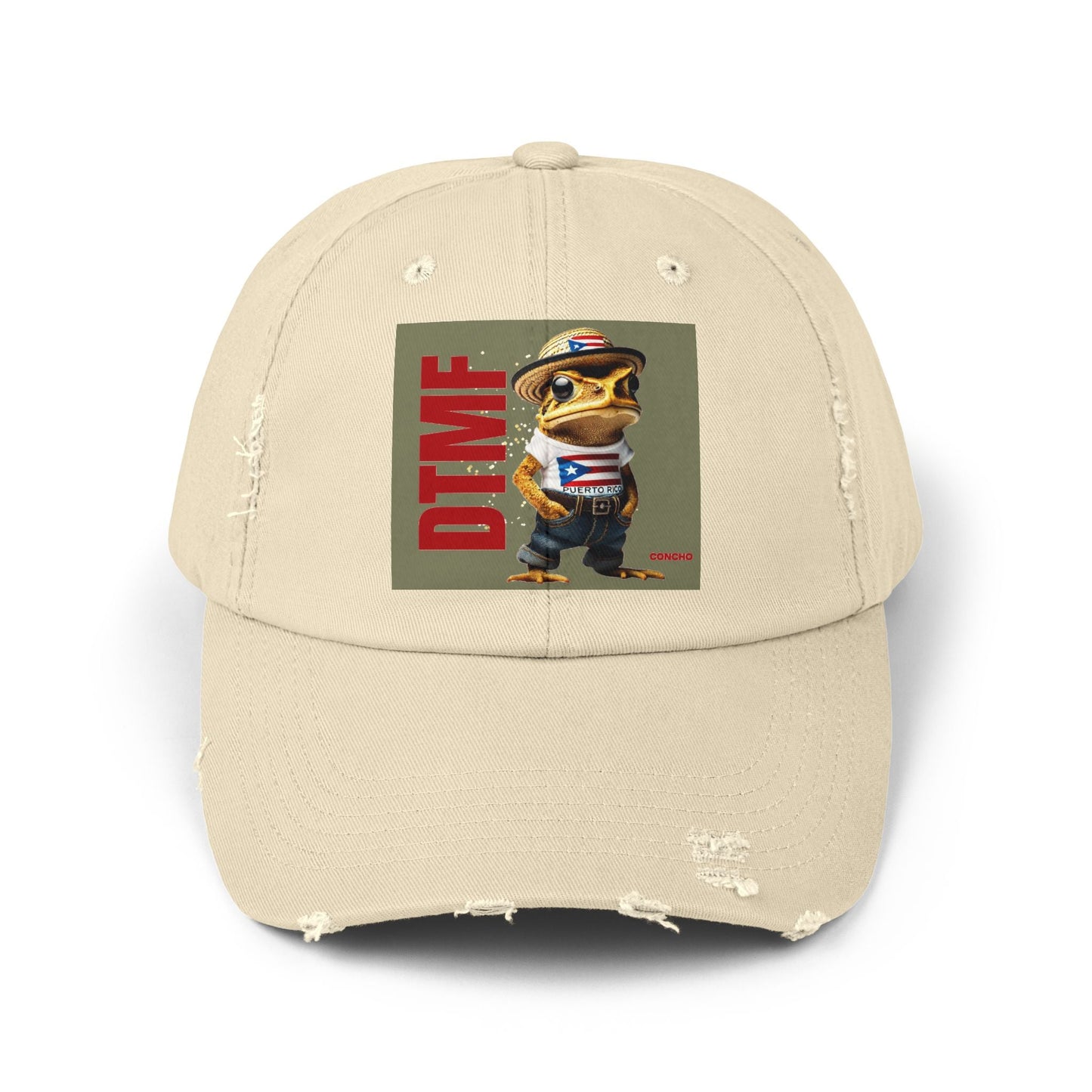 Puerto Rico Swag Island Wear Boricua Hats Unisex Distressed Cap - Metamorphosis Creations
