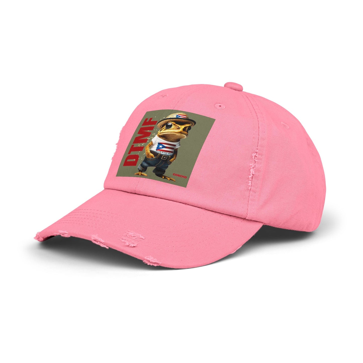 Puerto Rico Swag Island Wear Boricua Hats Unisex Distressed Cap - Metamorphosis Creations