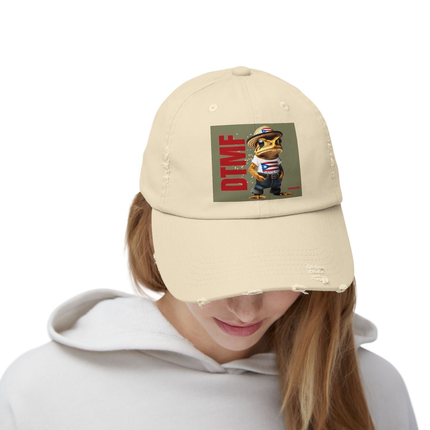 Puerto Rico Swag Island Wear Boricua Hats Unisex Distressed Cap - Metamorphosis Creations