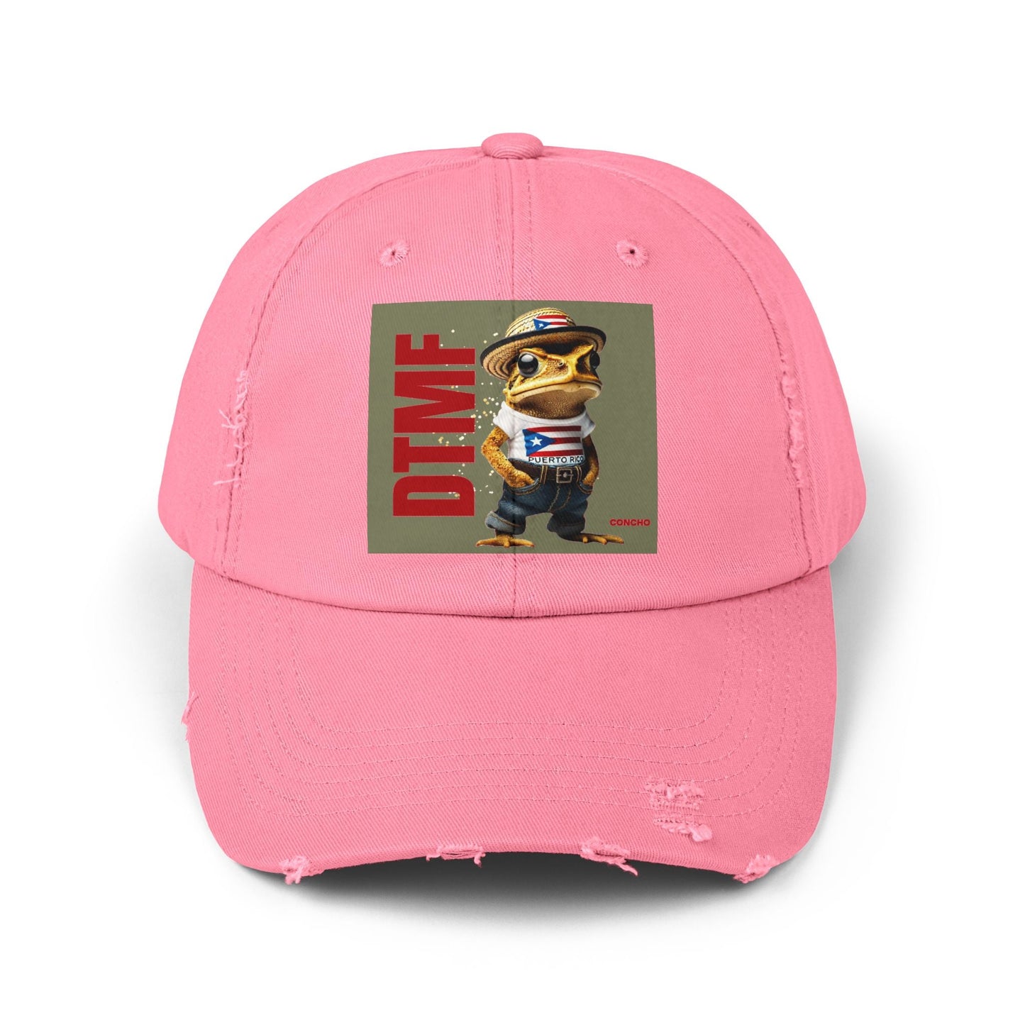 Puerto Rico Swag Island Wear Boricua Hats Unisex Distressed Cap - Metamorphosis Creations