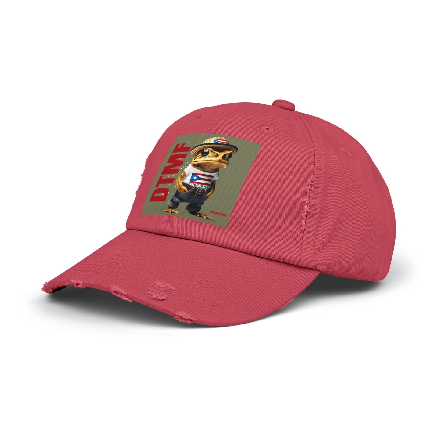 Puerto Rico Swag Island Wear Boricua Hats Unisex Distressed Cap - Metamorphosis Creations