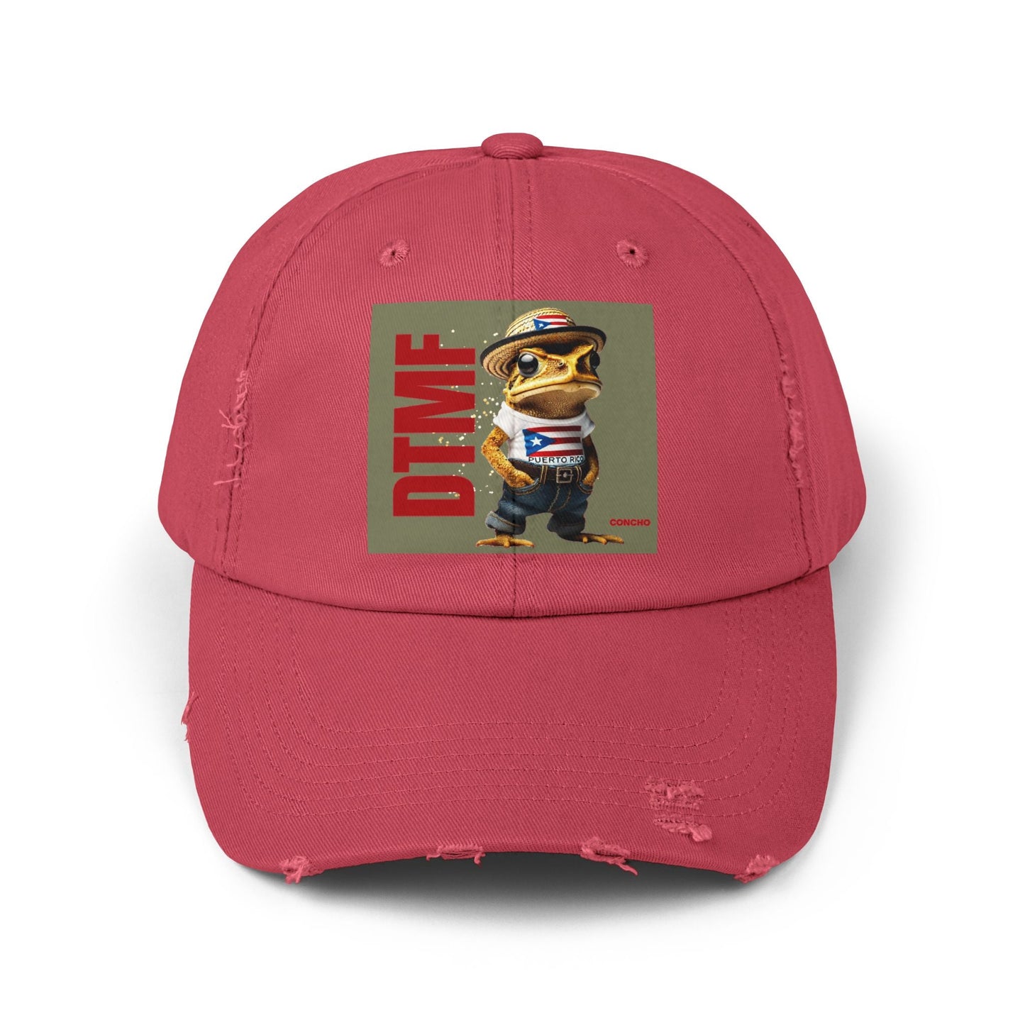 Puerto Rico Swag Island Wear Boricua Hats Unisex Distressed Cap - Metamorphosis Creations