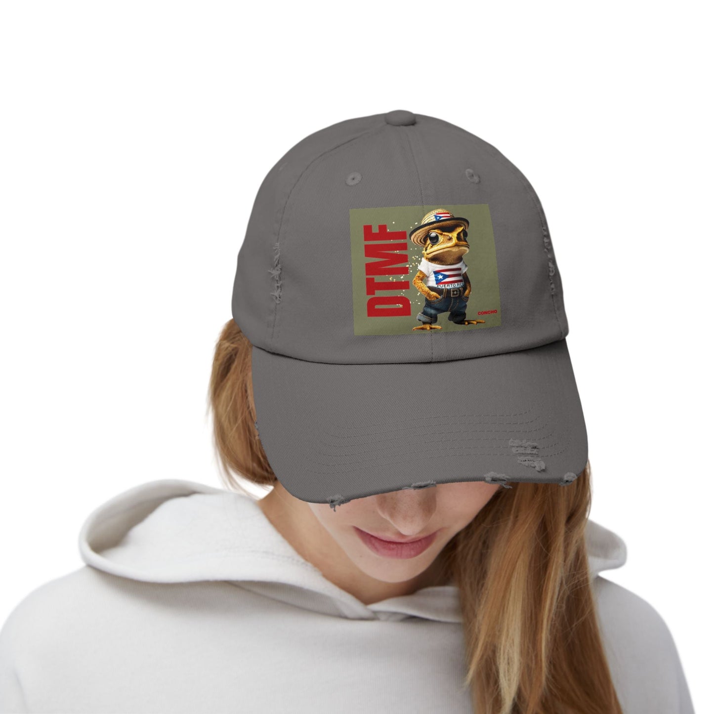 Puerto Rico Swag Island Wear Boricua Hats Unisex Distressed Cap - Metamorphosis Creations