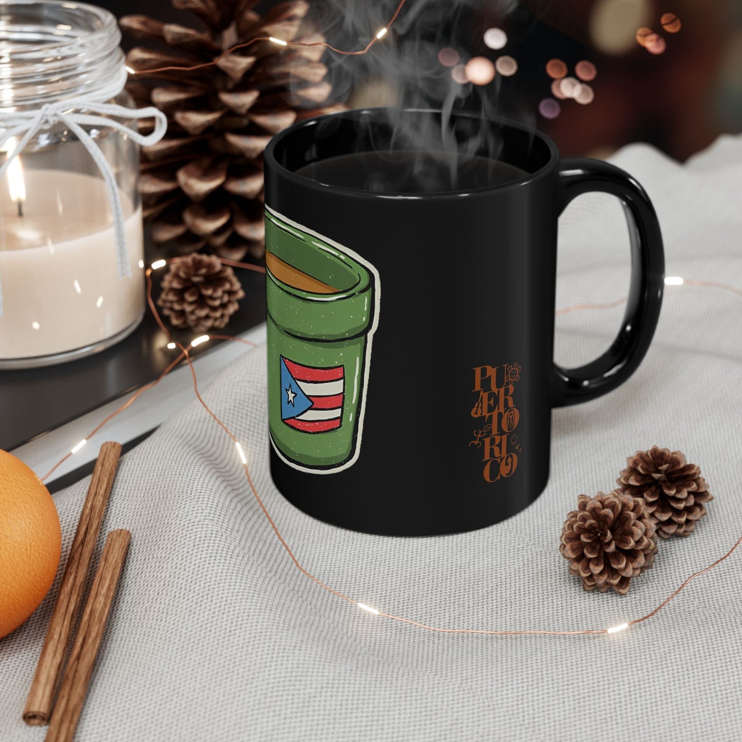 Puerto Rico - Themed Mug, Coffee Mug, Gift for Him/Her, Travel Souvenir, Cool Drinkware, Housewarming Gift - Metamorphosis Creations