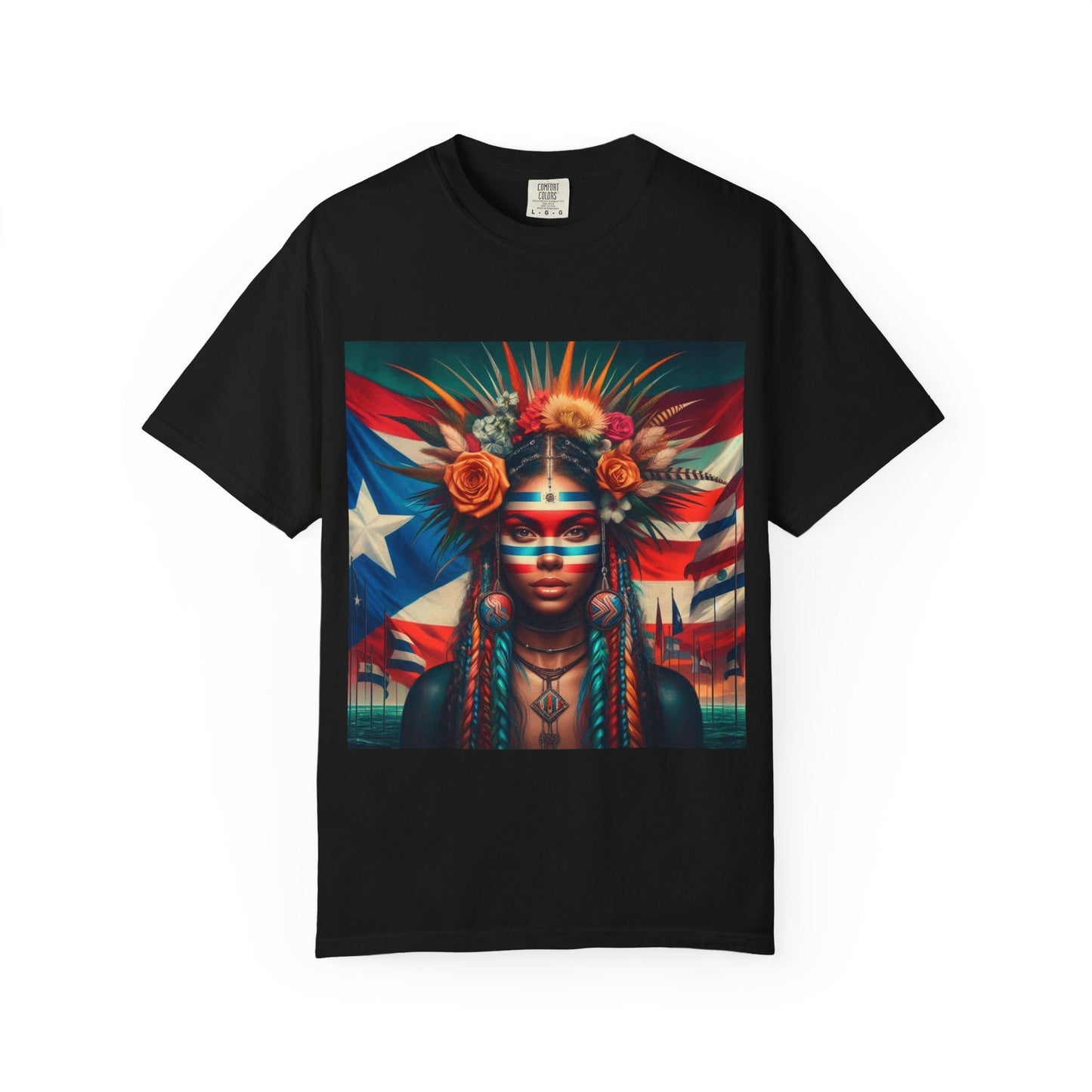 Puerto rico Unisex Garment - Dyed T-shirt - Metamorphosis Creations