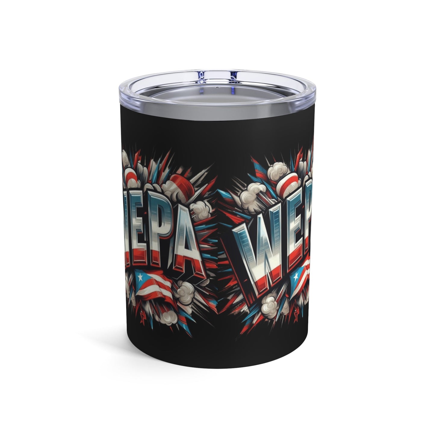 Puerto Rico Wepa Tumbler 10oz Puerto Rico - Metamorphosis Creations