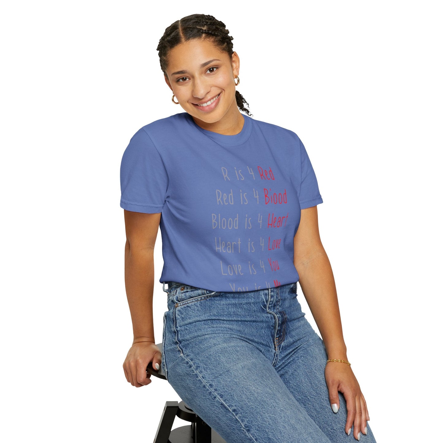 Radiate Positivity Heartfelt Unisex T-Shirt | Love & Connection Design | Gift for Loved Ones, Casual Wear, Valentine's Day, Anniversary, Family Bonding - Metamorphosis Creations