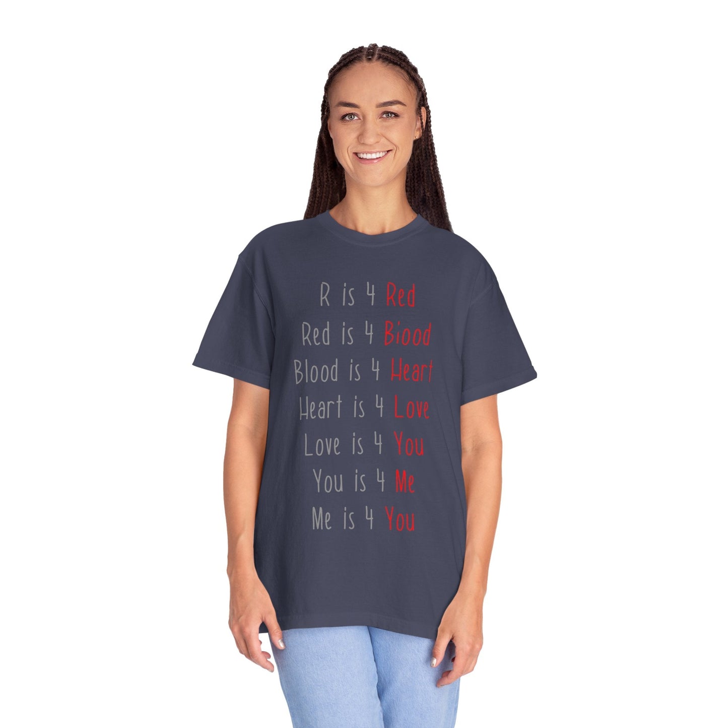 Radiate Positivity Heartfelt Unisex T-Shirt | Love & Connection Design | Gift for Loved Ones, Casual Wear, Valentine's Day, Anniversary, Family Bonding - Metamorphosis Creations