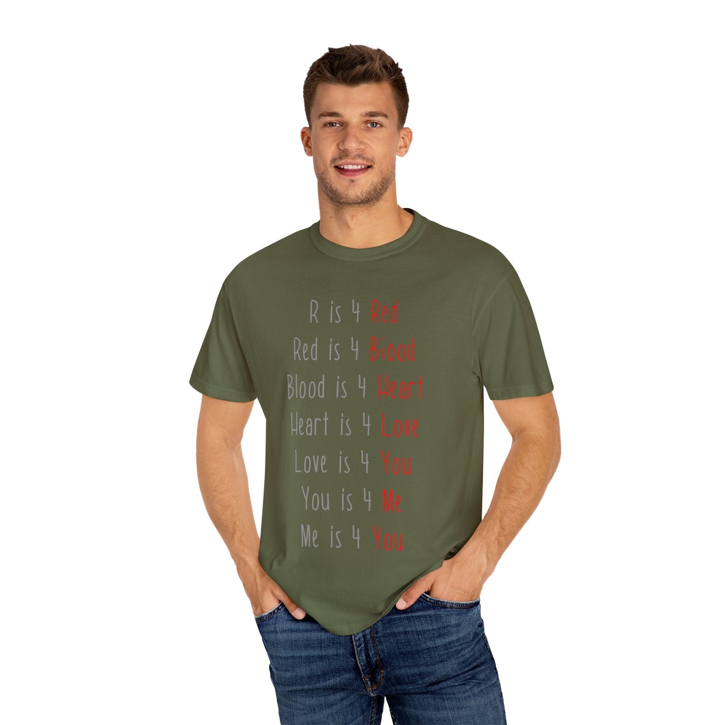 Radiate Positivity Heartfelt Unisex T-Shirt | Love & Connection Design | Gift for Loved Ones, Casual Wear, Valentine's Day, Anniversary, Family Bonding - Metamorphosis Creations