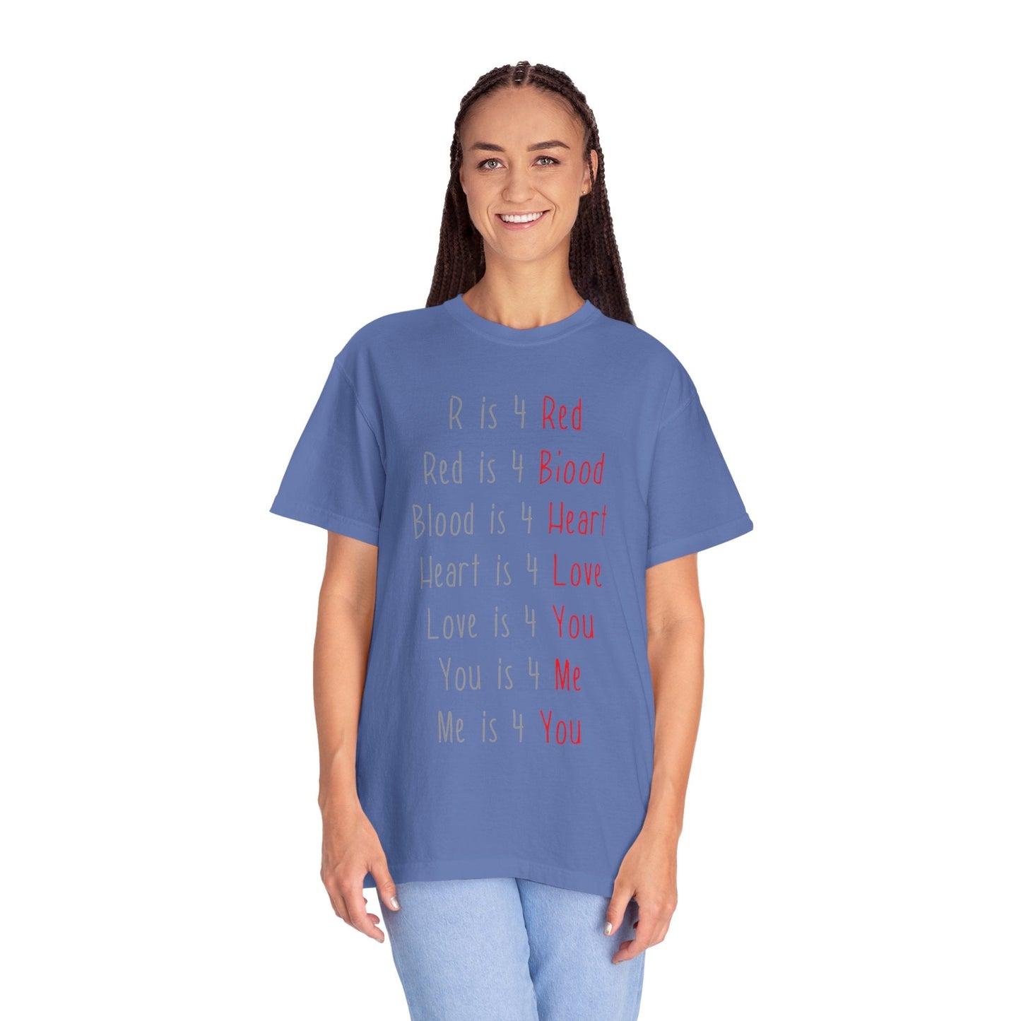 Radiate Positivity Heartfelt Unisex T-Shirt | Love & Connection Design | Gift for Loved Ones, Casual Wear, Valentine's Day, Anniversary, Family Bonding - Metamorphosis Creations