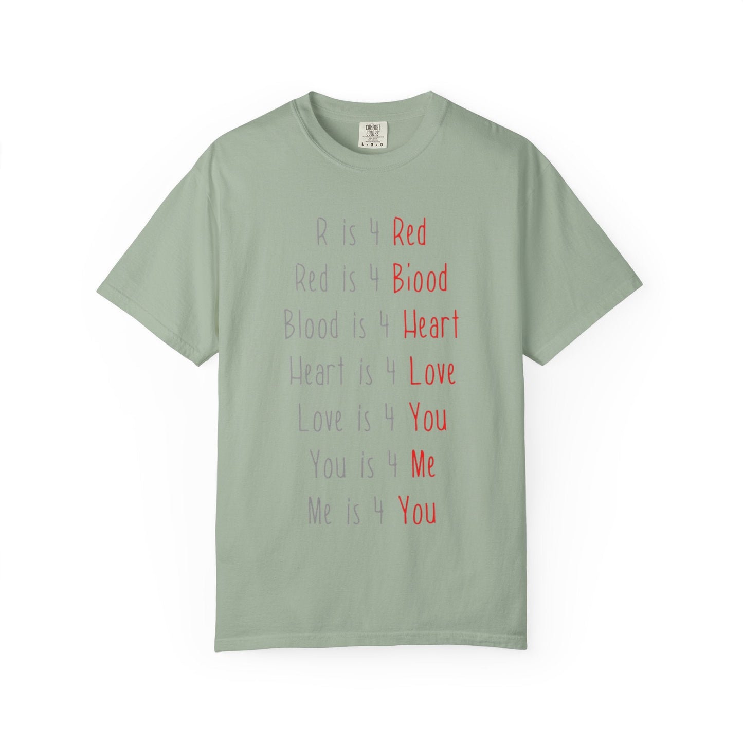 Radiate Positivity Heartfelt Unisex T-Shirt | Love & Connection Design | Gift for Loved Ones, Casual Wear, Valentine's Day, Anniversary, Family Bonding - Metamorphosis Creations