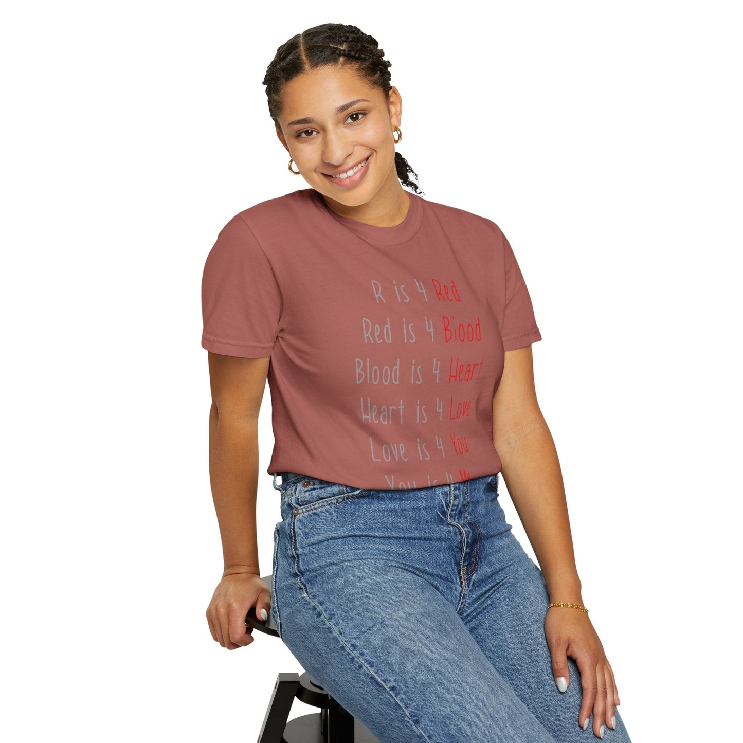 Radiate Positivity Heartfelt Unisex T-Shirt | Love & Connection Design | Gift for Loved Ones, Casual Wear, Valentine's Day, Anniversary, Family Bonding - Metamorphosis Creations