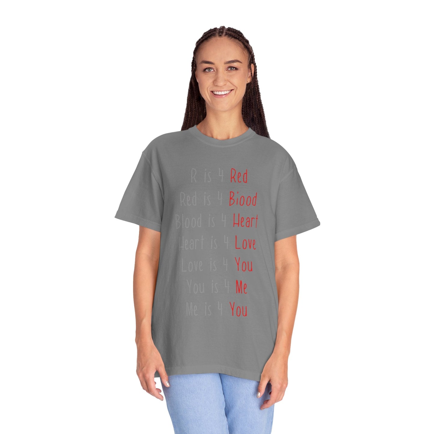Radiate Positivity Heartfelt Unisex T-Shirt | Love & Connection Design | Gift for Loved Ones, Casual Wear, Valentine's Day, Anniversary, Family Bonding - Metamorphosis Creations