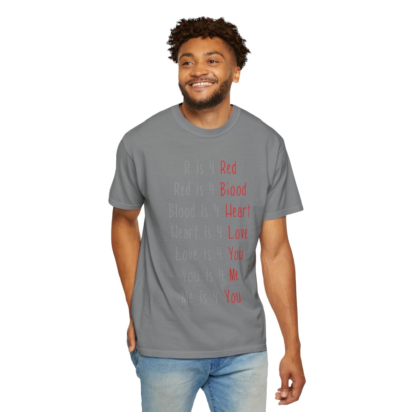 Radiate Positivity Heartfelt Unisex T-Shirt | Love & Connection Design | Gift for Loved Ones, Casual Wear, Valentine's Day, Anniversary, Family Bonding - Metamorphosis Creations