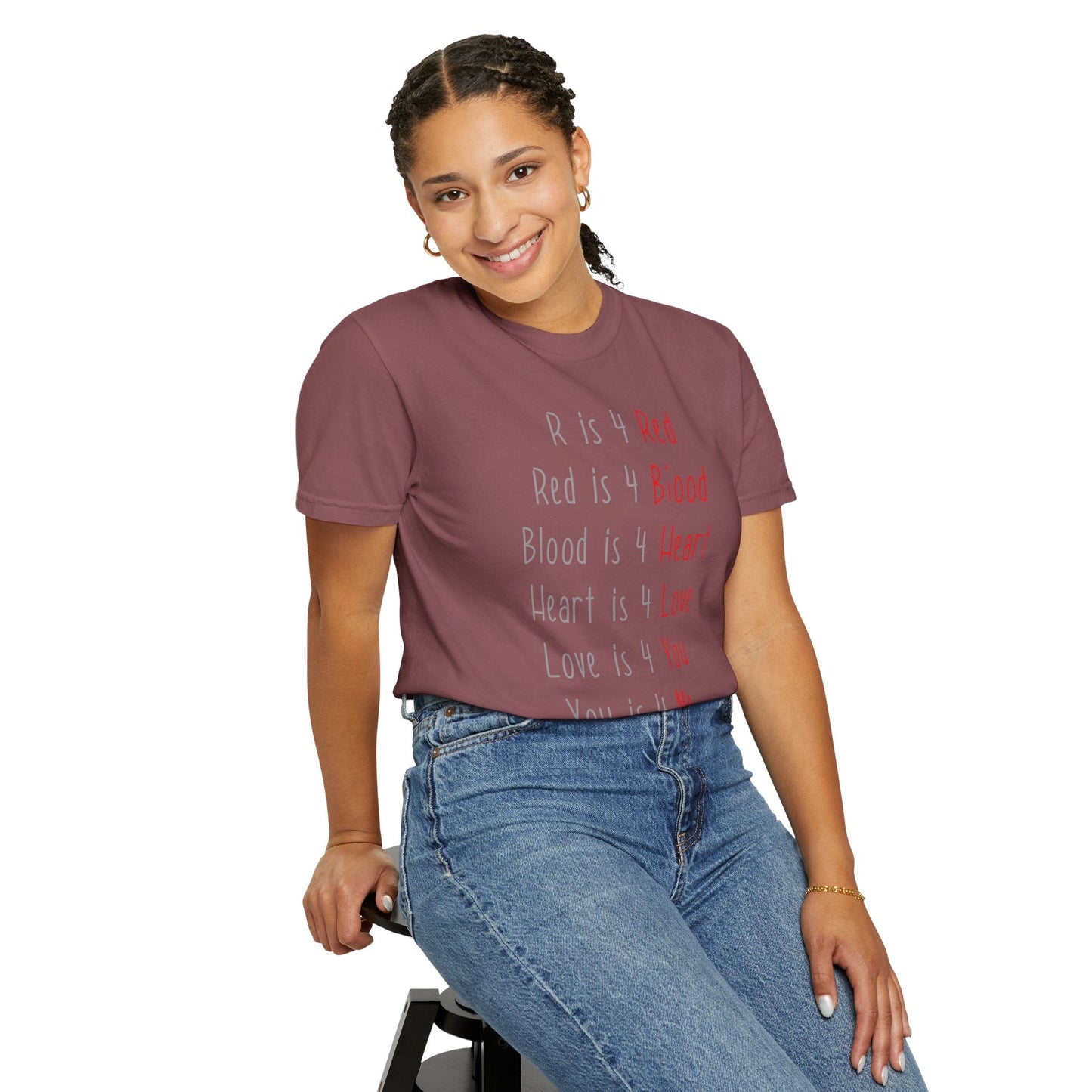 Radiate Positivity Heartfelt Unisex T-Shirt | Love & Connection Design | Gift for Loved Ones, Casual Wear, Valentine's Day, Anniversary, Family Bonding - Metamorphosis Creations