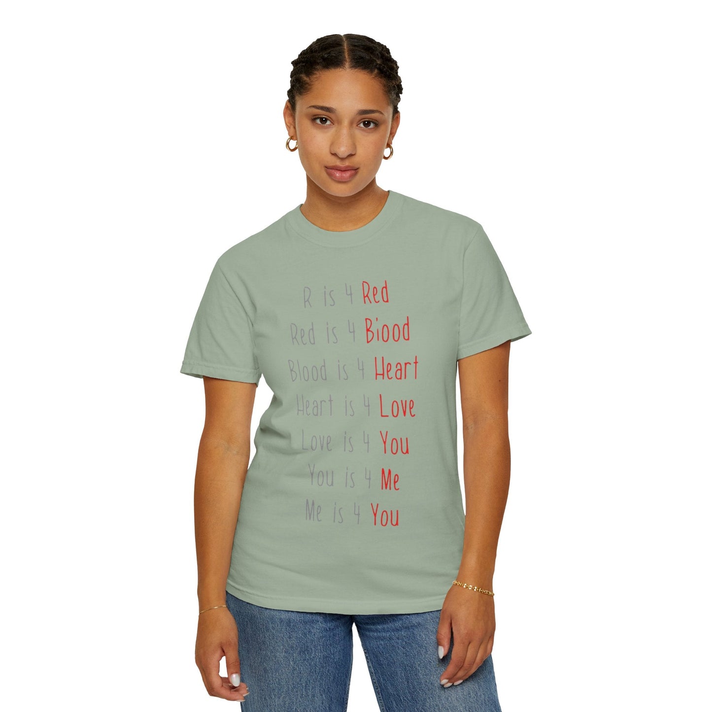 Radiate Positivity Heartfelt Unisex T-Shirt | Love & Connection Design | Gift for Loved Ones, Casual Wear, Valentine's Day, Anniversary, Family Bonding - Metamorphosis Creations