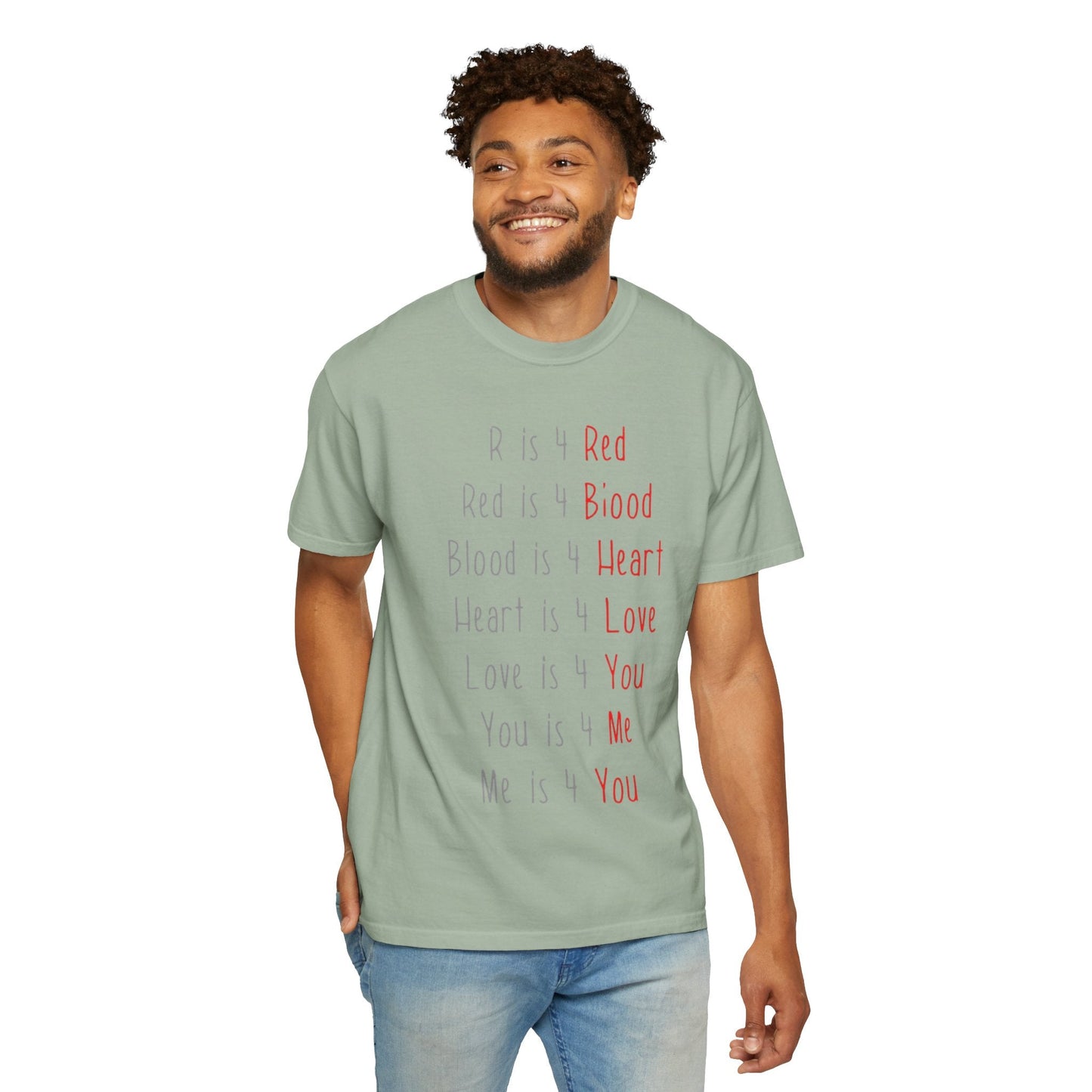Radiate Positivity Heartfelt Unisex T-Shirt | Love & Connection Design | Gift for Loved Ones, Casual Wear, Valentine's Day, Anniversary, Family Bonding - Metamorphosis Creations