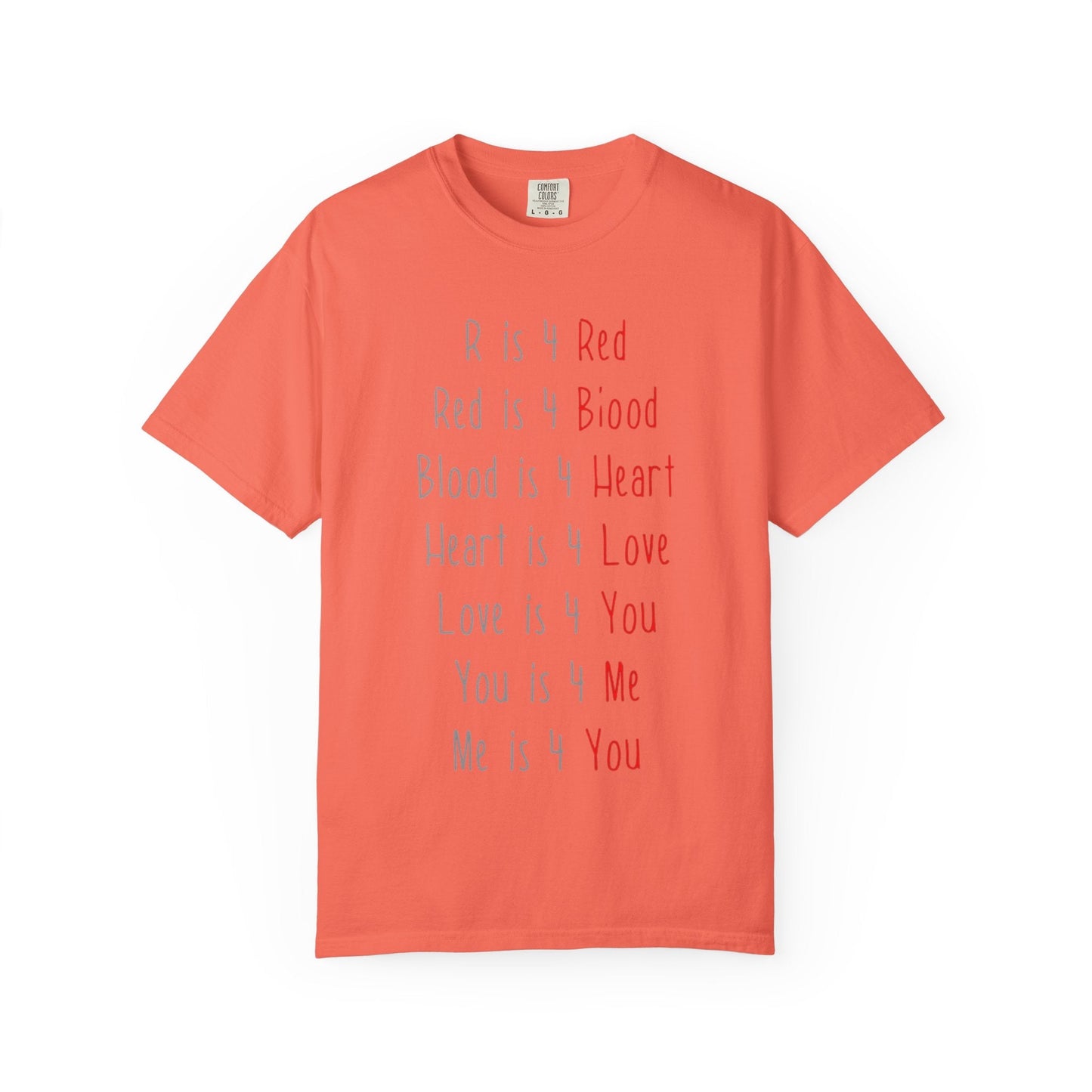 Radiate Positivity Heartfelt Unisex T-Shirt | Love & Connection Design | Gift for Loved Ones, Casual Wear, Valentine's Day, Anniversary, Family Bonding - Metamorphosis Creations