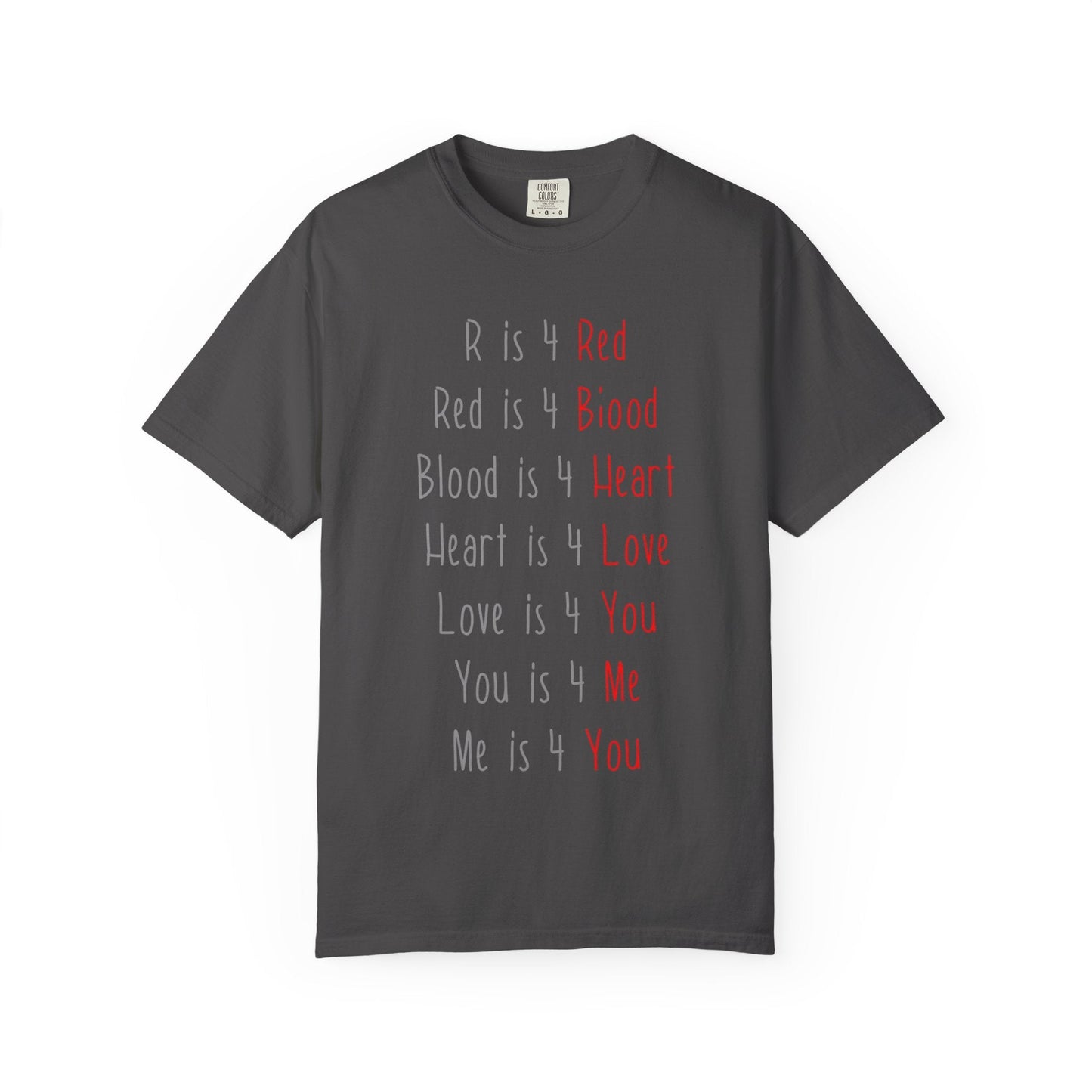 Radiate Positivity Heartfelt Unisex T-Shirt | Love & Connection Design | Gift for Loved Ones, Casual Wear, Valentine's Day, Anniversary, Family Bonding - Metamorphosis Creations