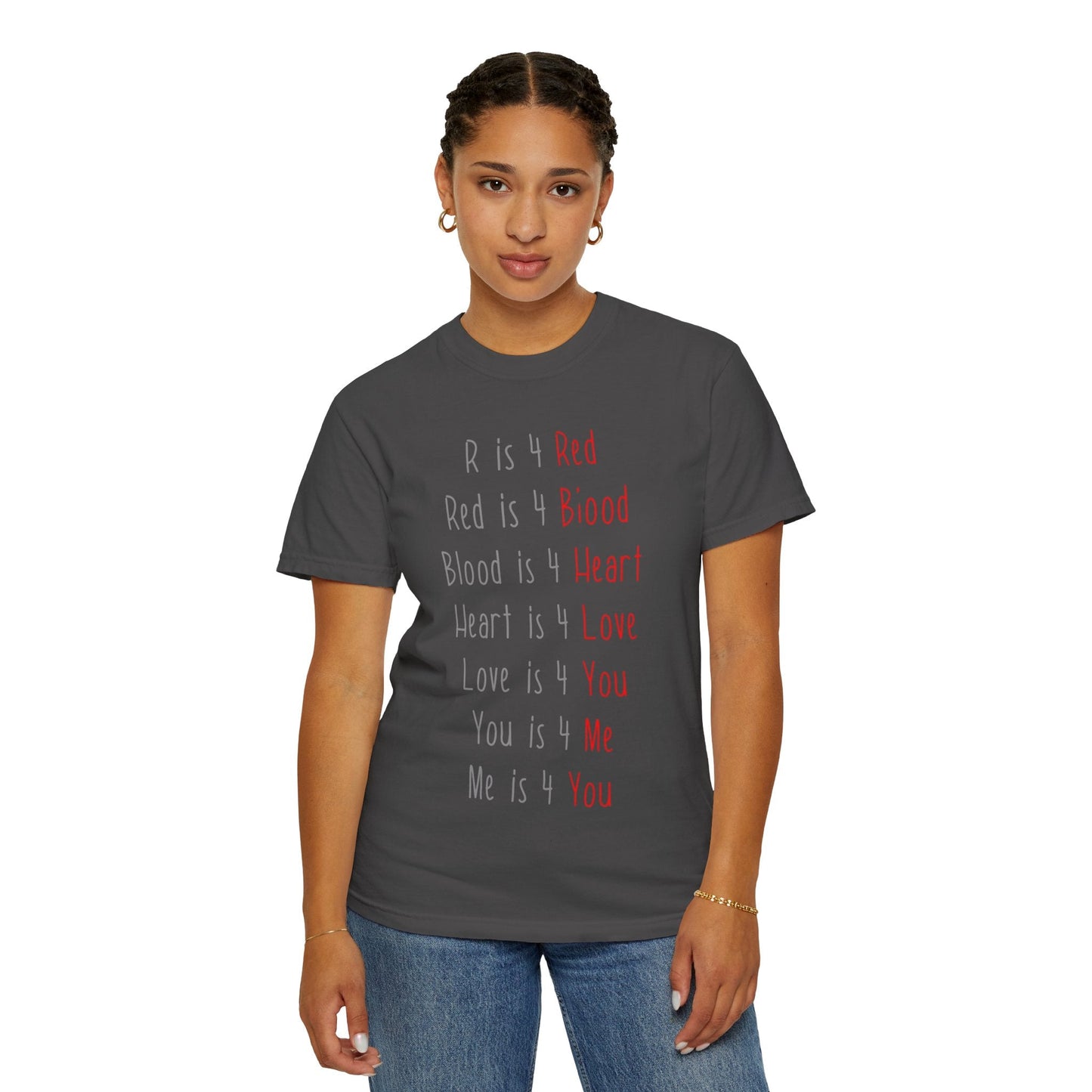 Radiate Positivity Heartfelt Unisex T-Shirt | Love & Connection Design | Gift for Loved Ones, Casual Wear, Valentine's Day, Anniversary, Family Bonding - Metamorphosis Creations